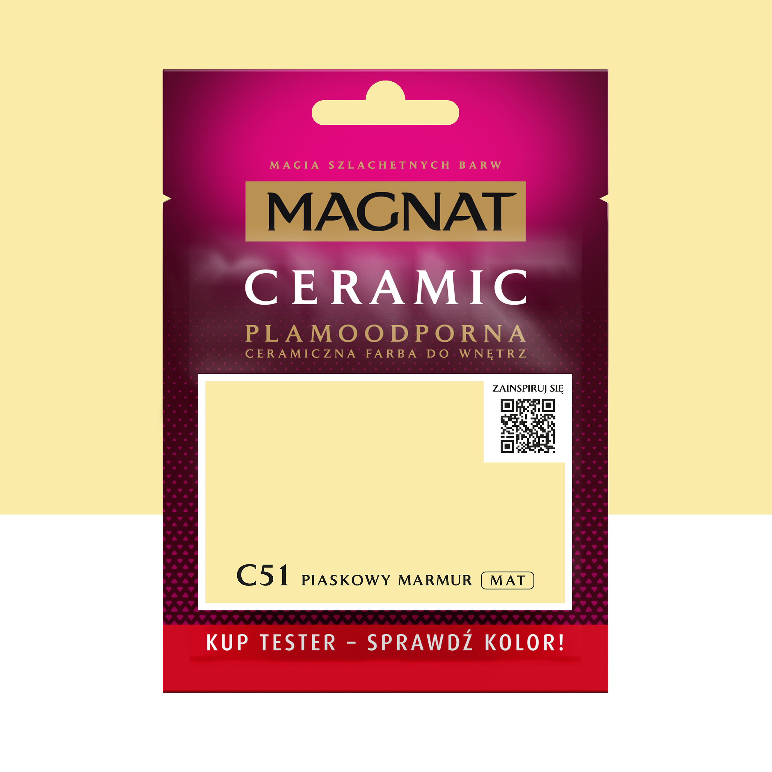 Tester farby Magnat Ceramic Piaskowy marmur 30 ml