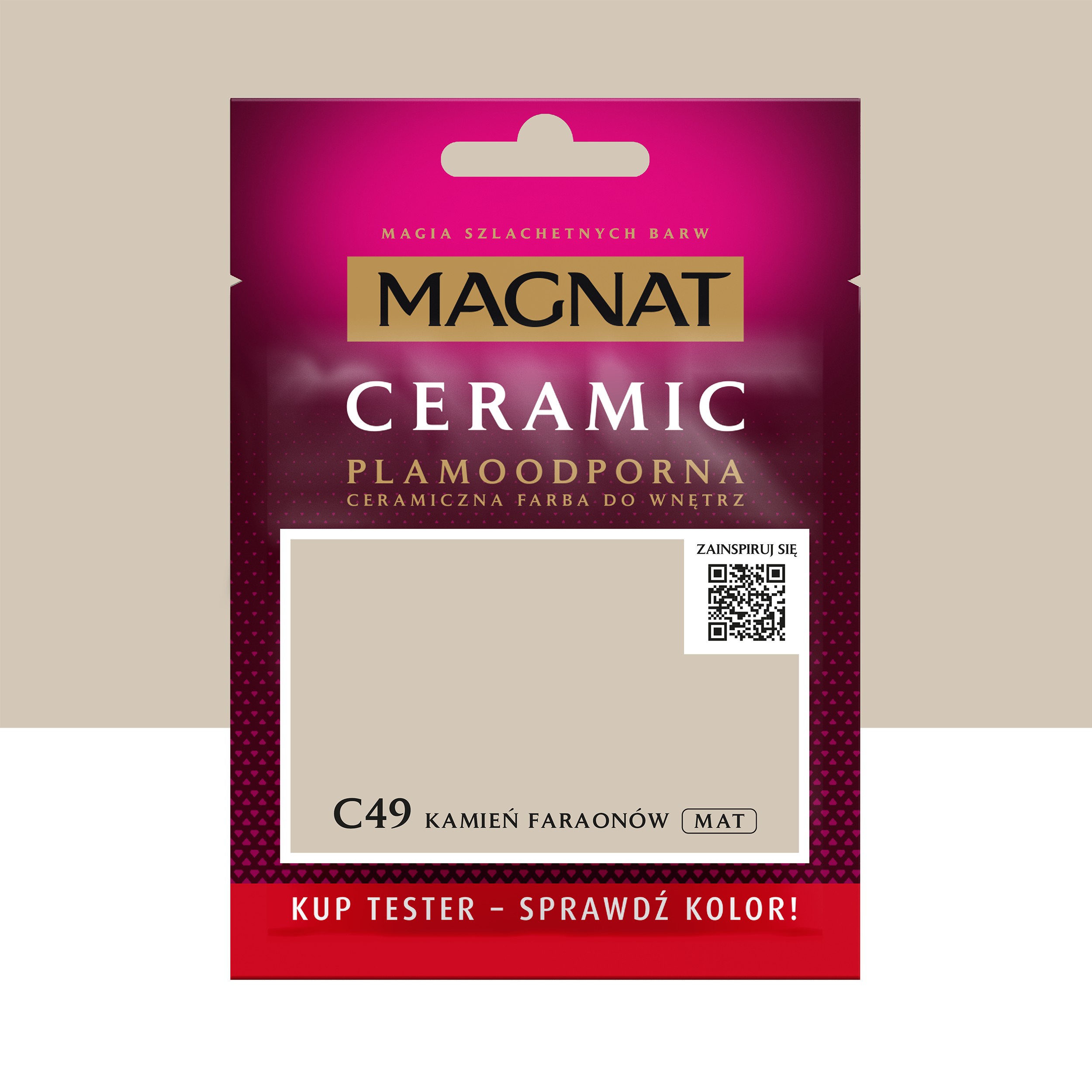 Tester farby Magnat Ceramic Kamień faraonów 30 ml