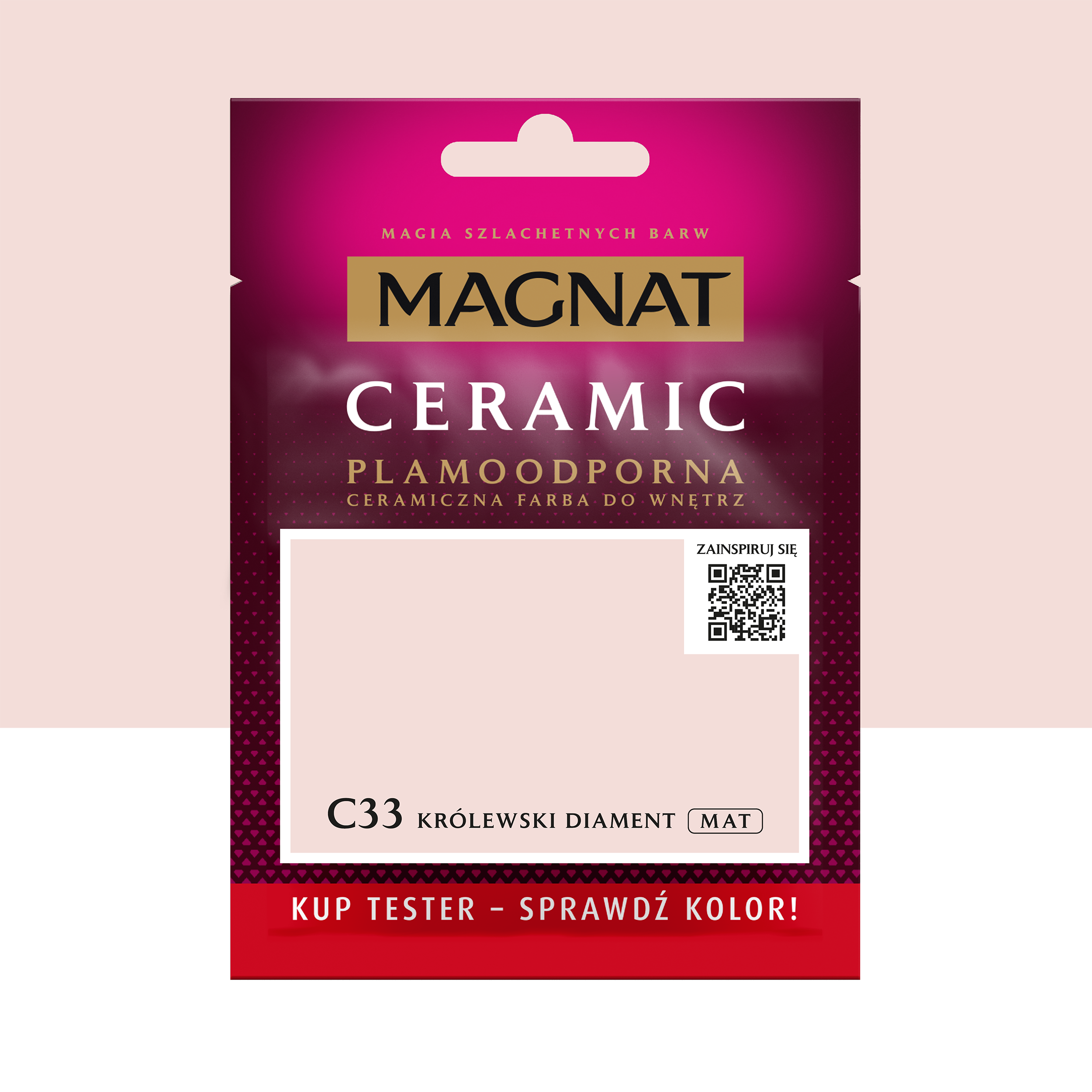 Tester farby Magnat Ceramic Królewski diament 30 ml