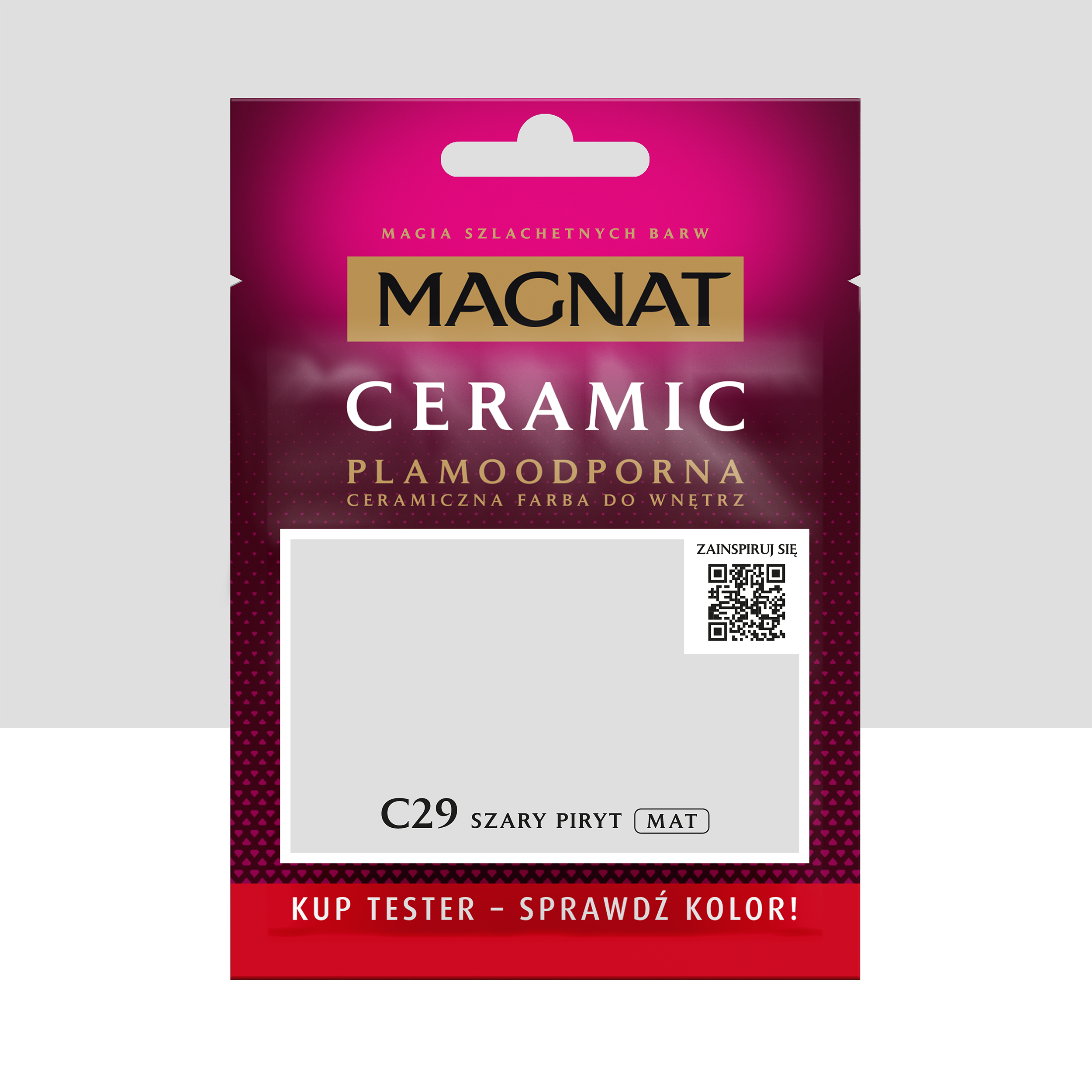 Tester farby Magnat Ceramic Szary piryt 30 ml