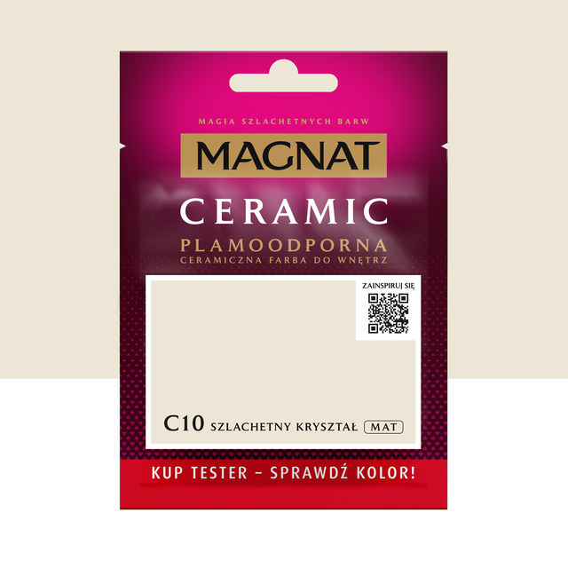 Tester farby Magnat Ceramic Szlachetny kryształ 30 ml