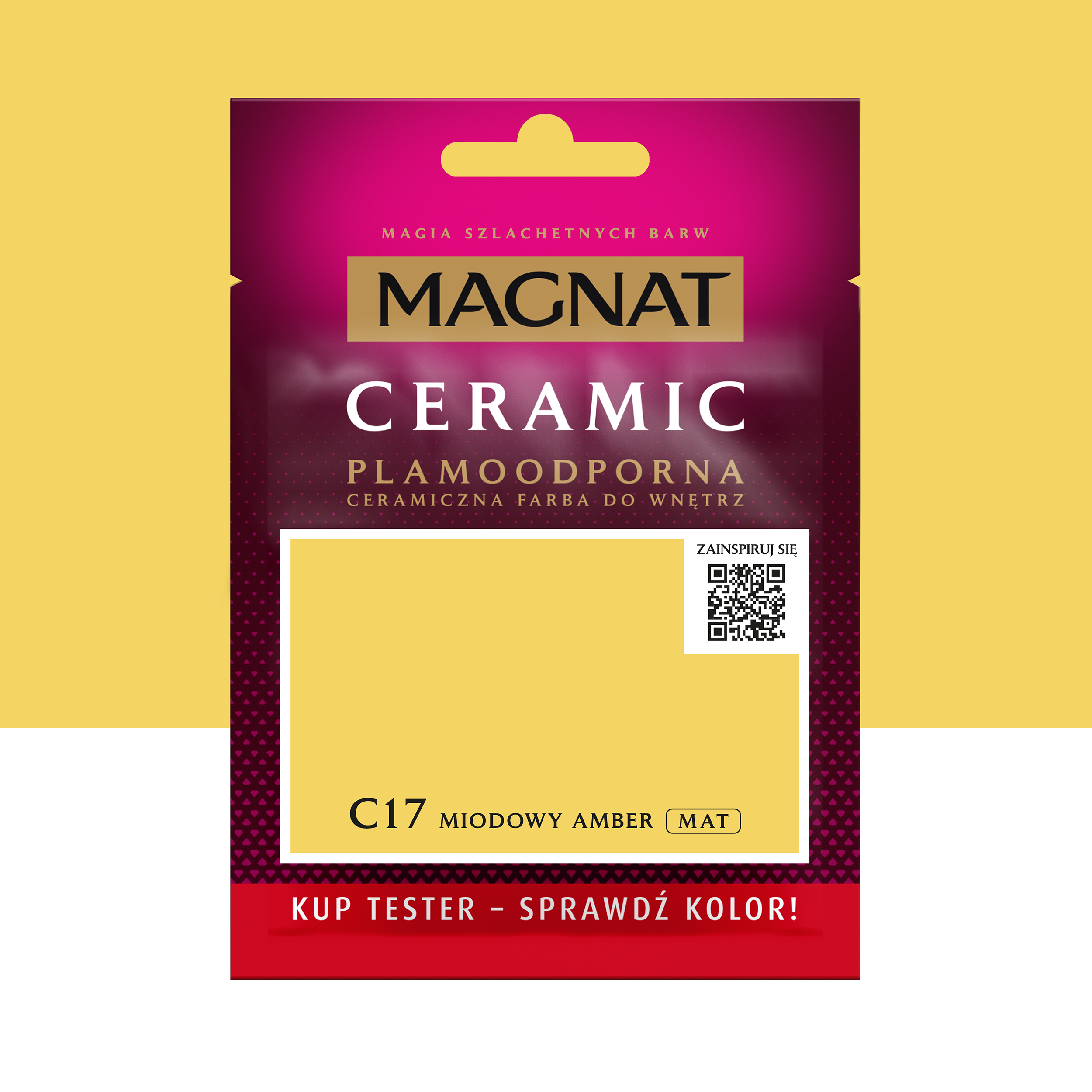 Tester farby Magnat Ceramic Miodowy amber 30 ml
