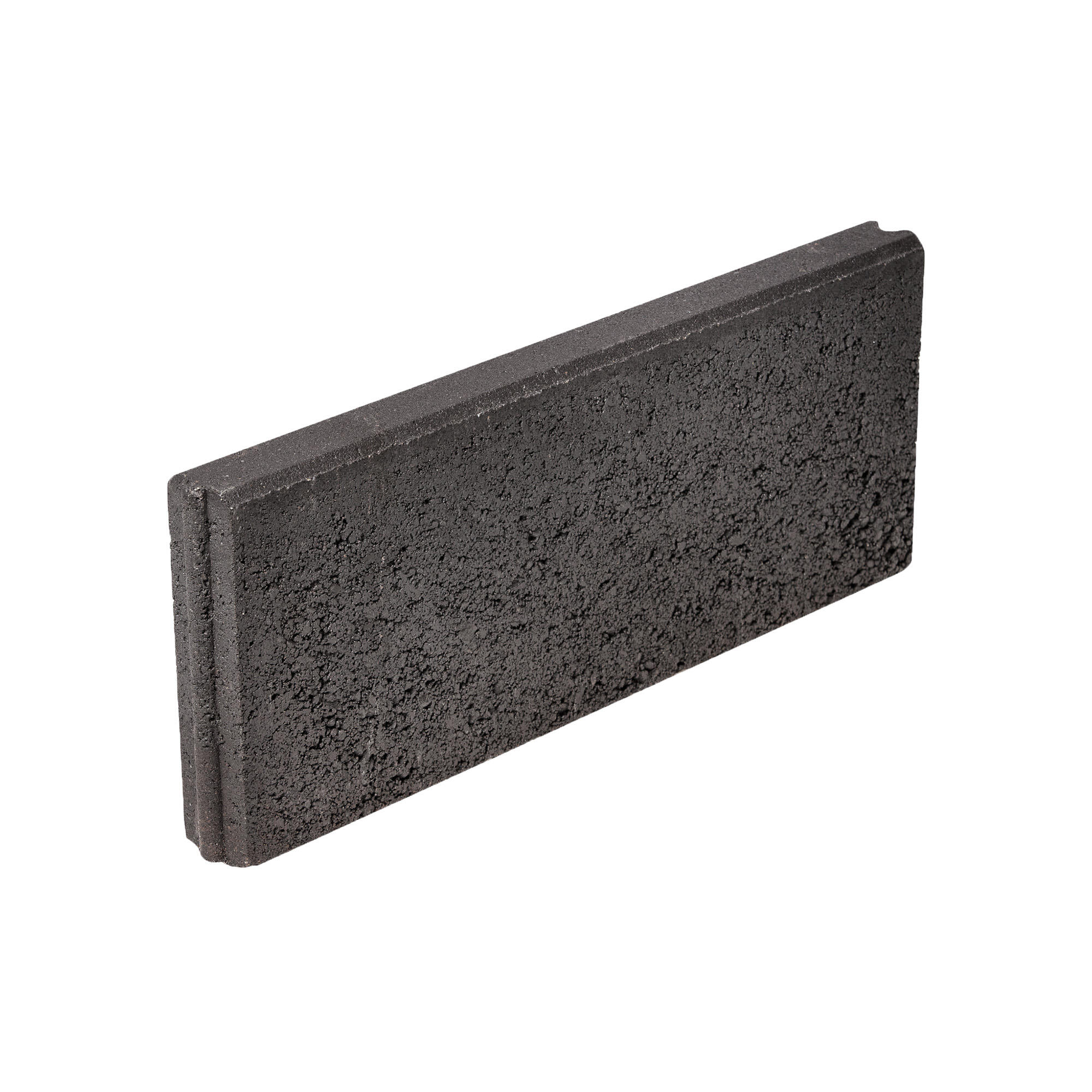 Bordura beton, Petra, 50 x 20 x 5 cm, negru