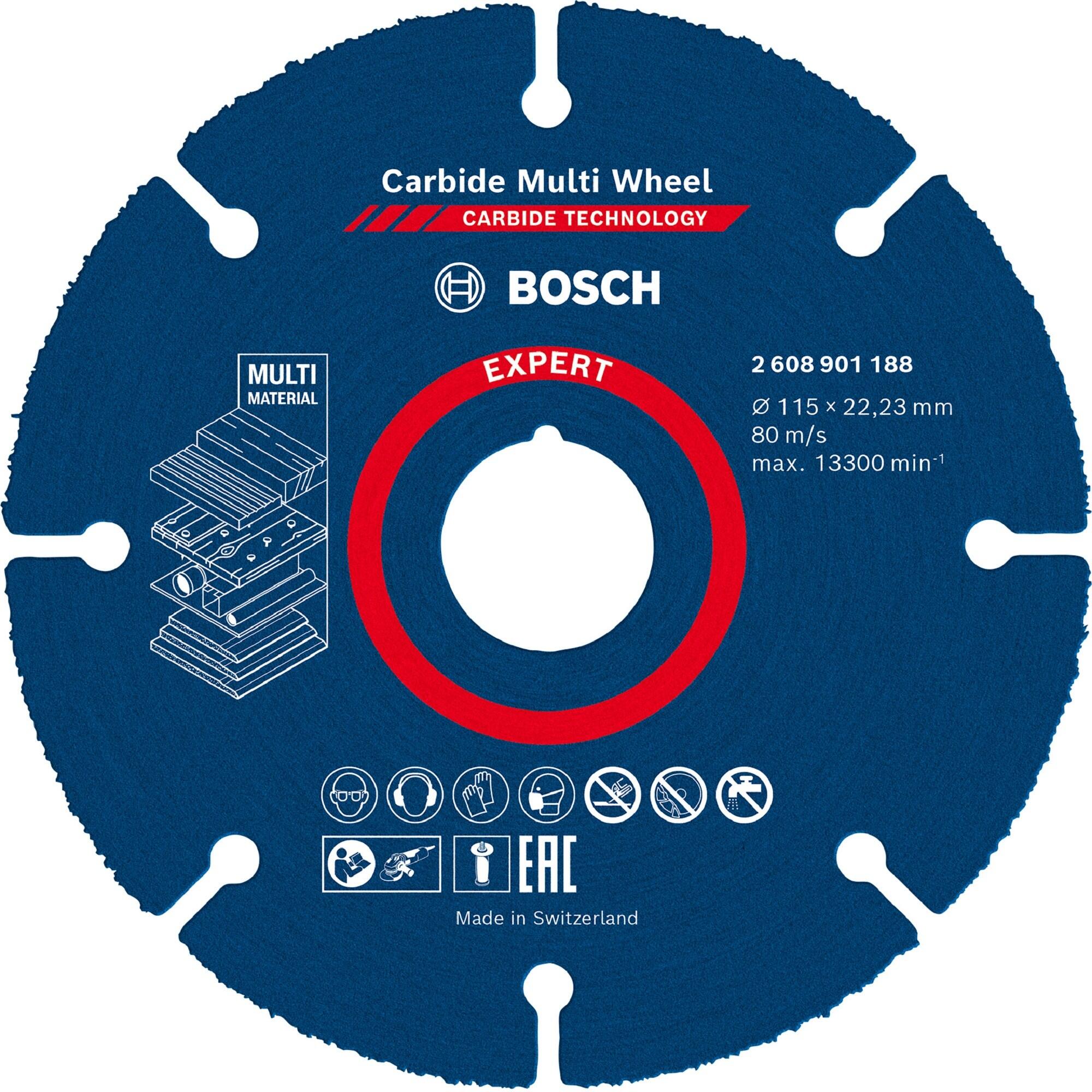 Disc taiere Bosch, pentru lemn, Ø115 mm