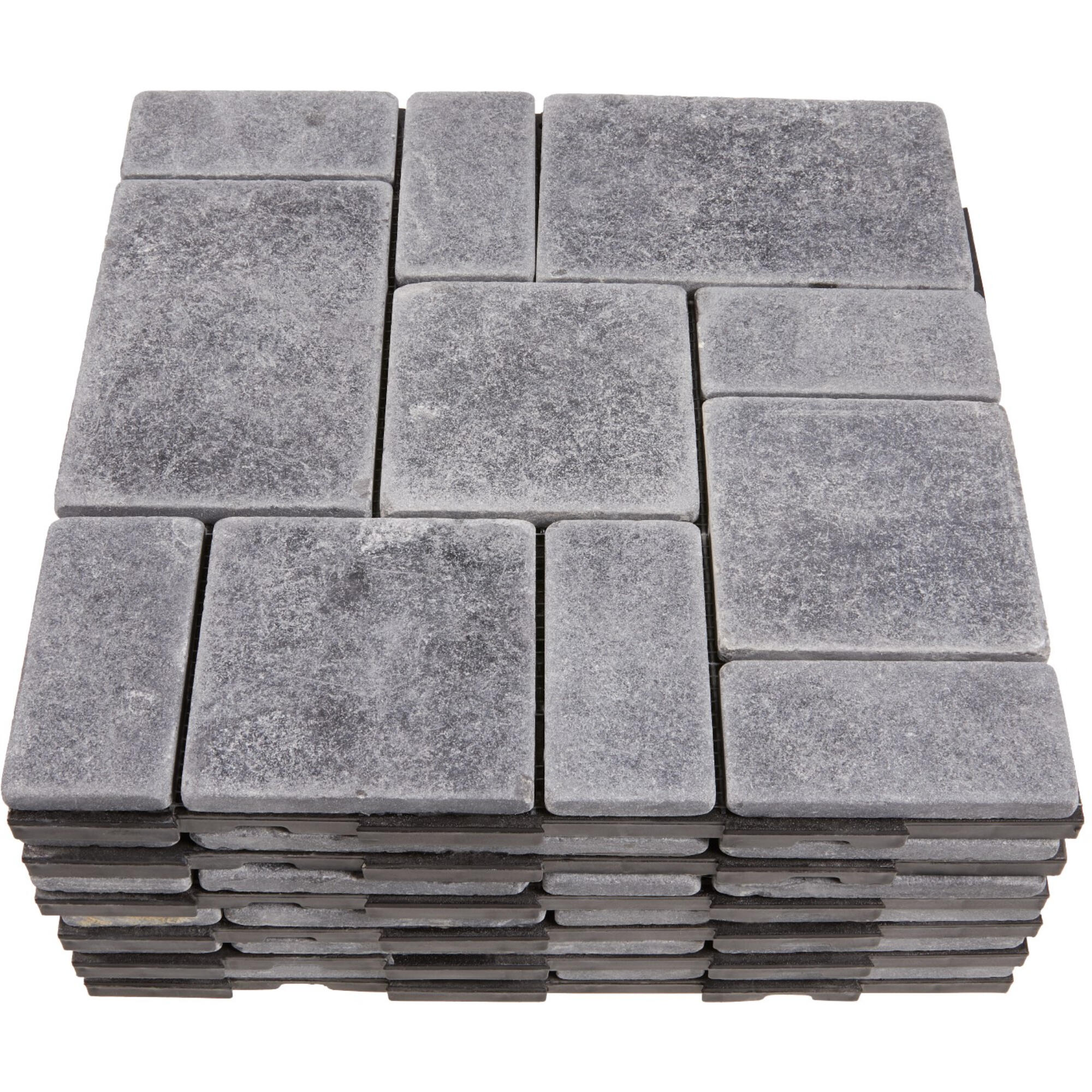 Dale beton, Blue stone, 300 x 300 x 21 mm, gri deschis (set 6 buc)