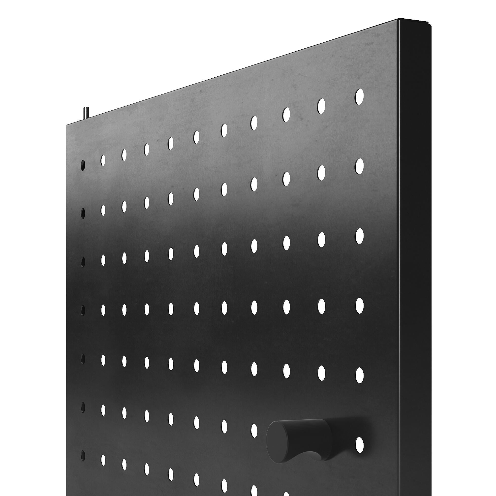 Porta metálica KUB 32.2X32.2CM preto - 4