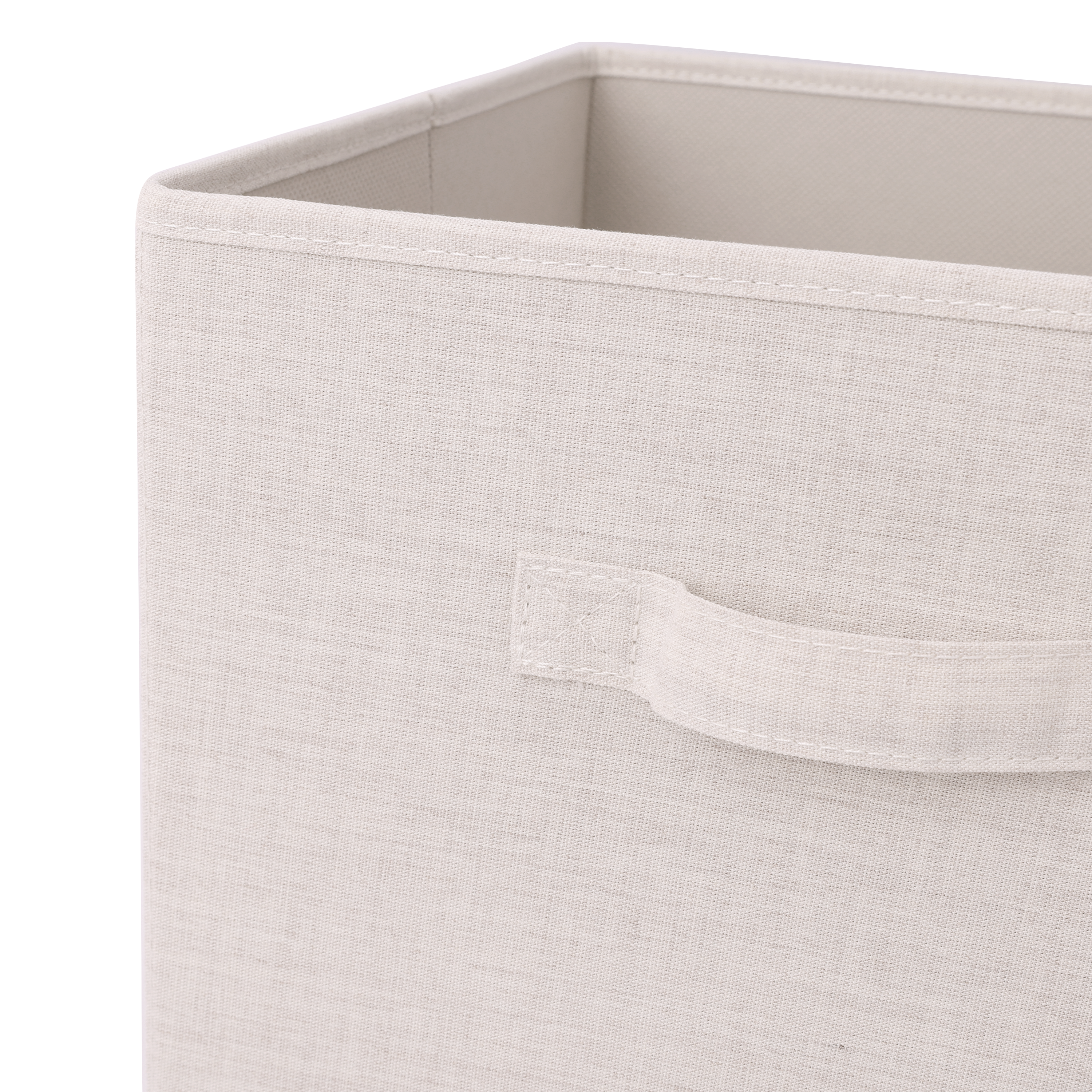 Cesto L Kub spaceo 31X31X31CM bege - 3