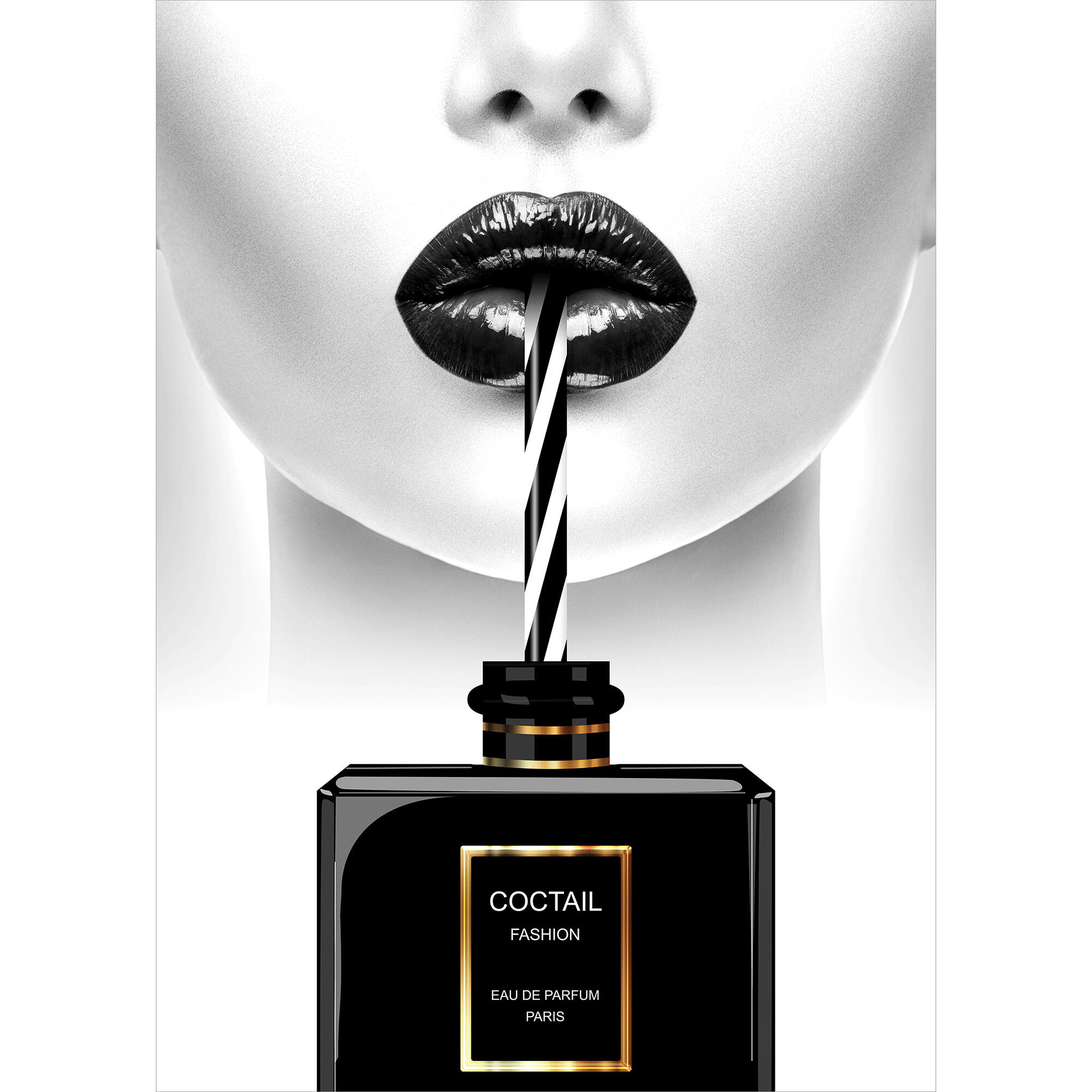 Poster imprimat Glamour Lips, 50 x 70 cm