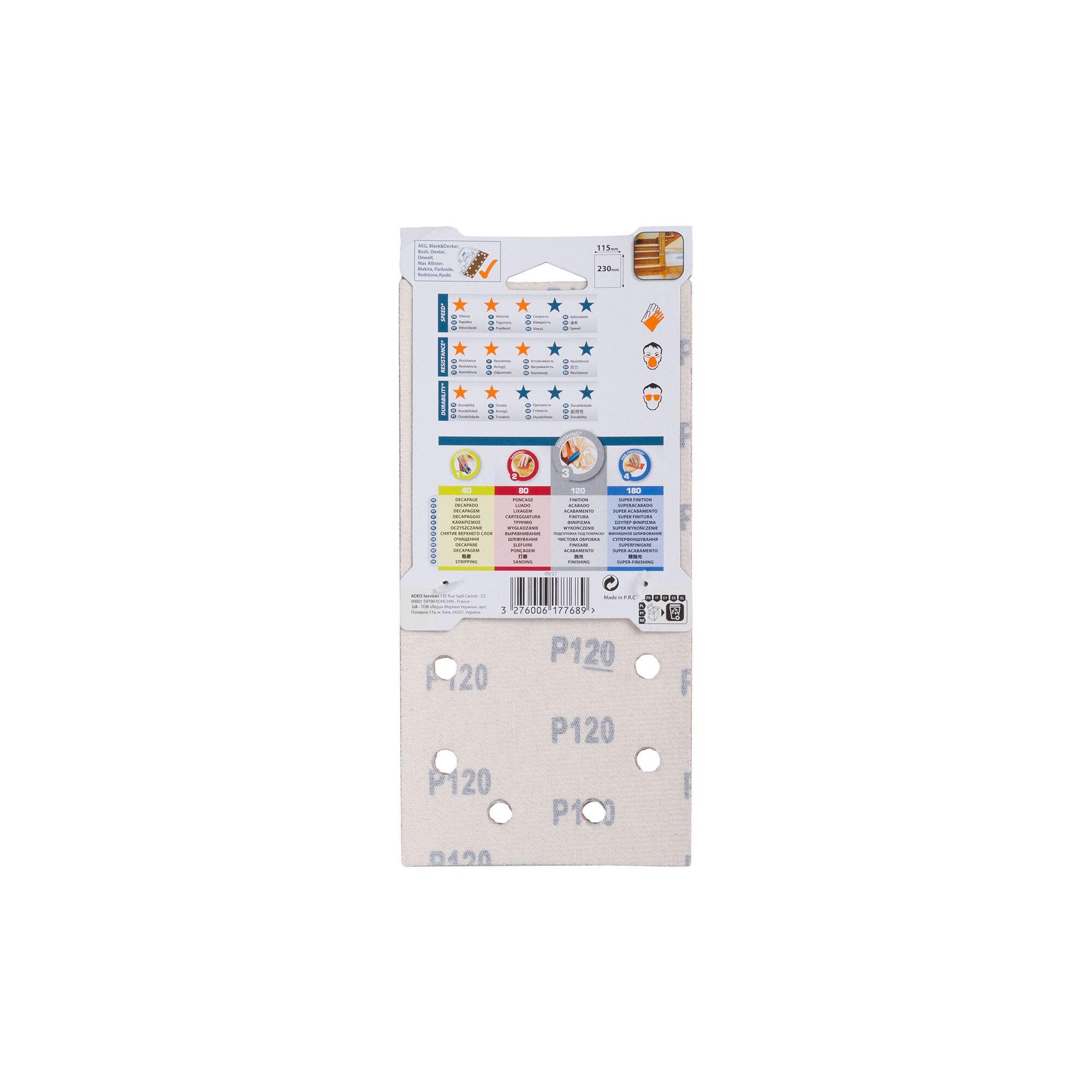 Carta Vetrata Grana 180 In Ossido Di Alluminio Rotolo Da 50 Metri - Foto 5