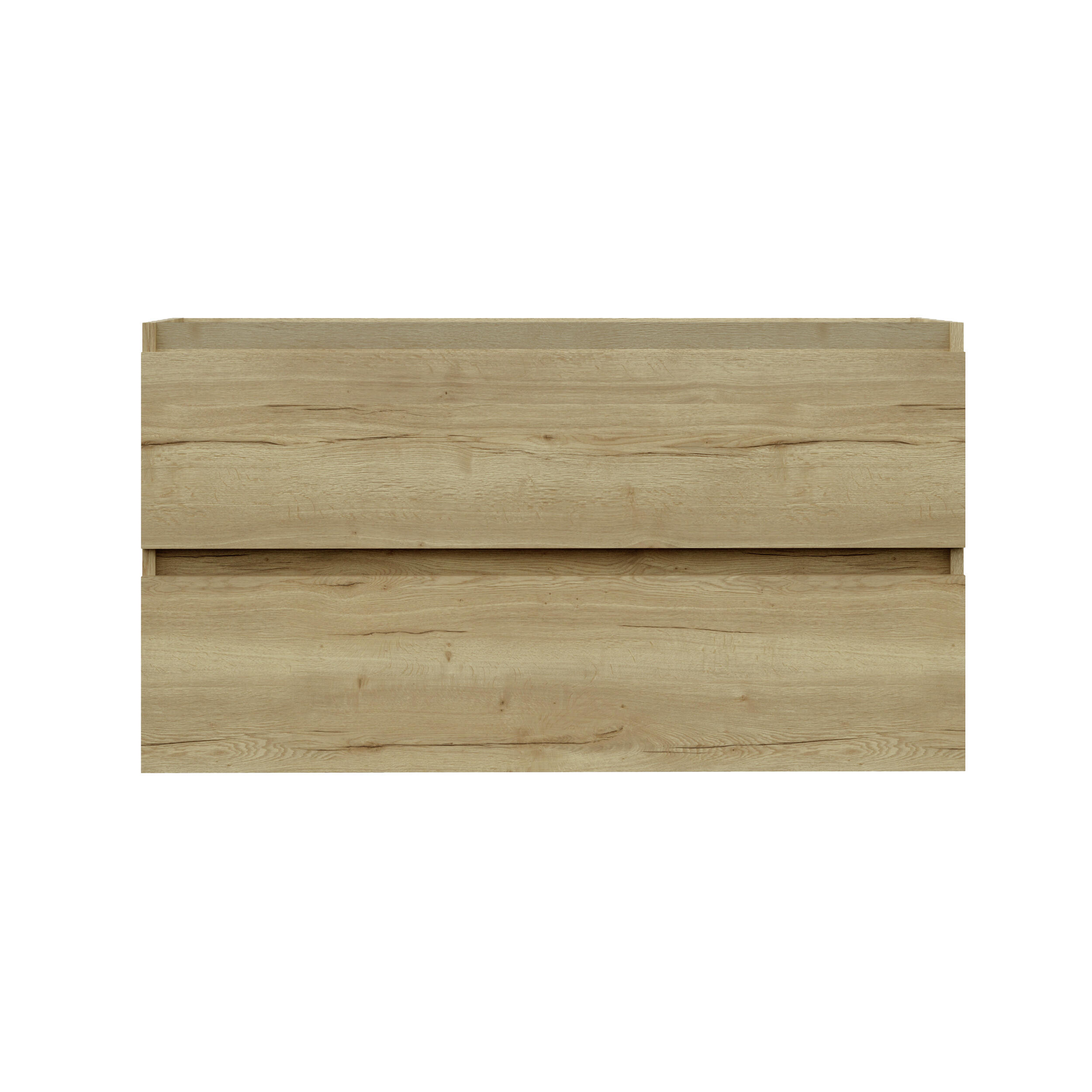 MUEBLE DE BAÑO MAYA ROBLE 100X45CM 2 CAJONES - 4