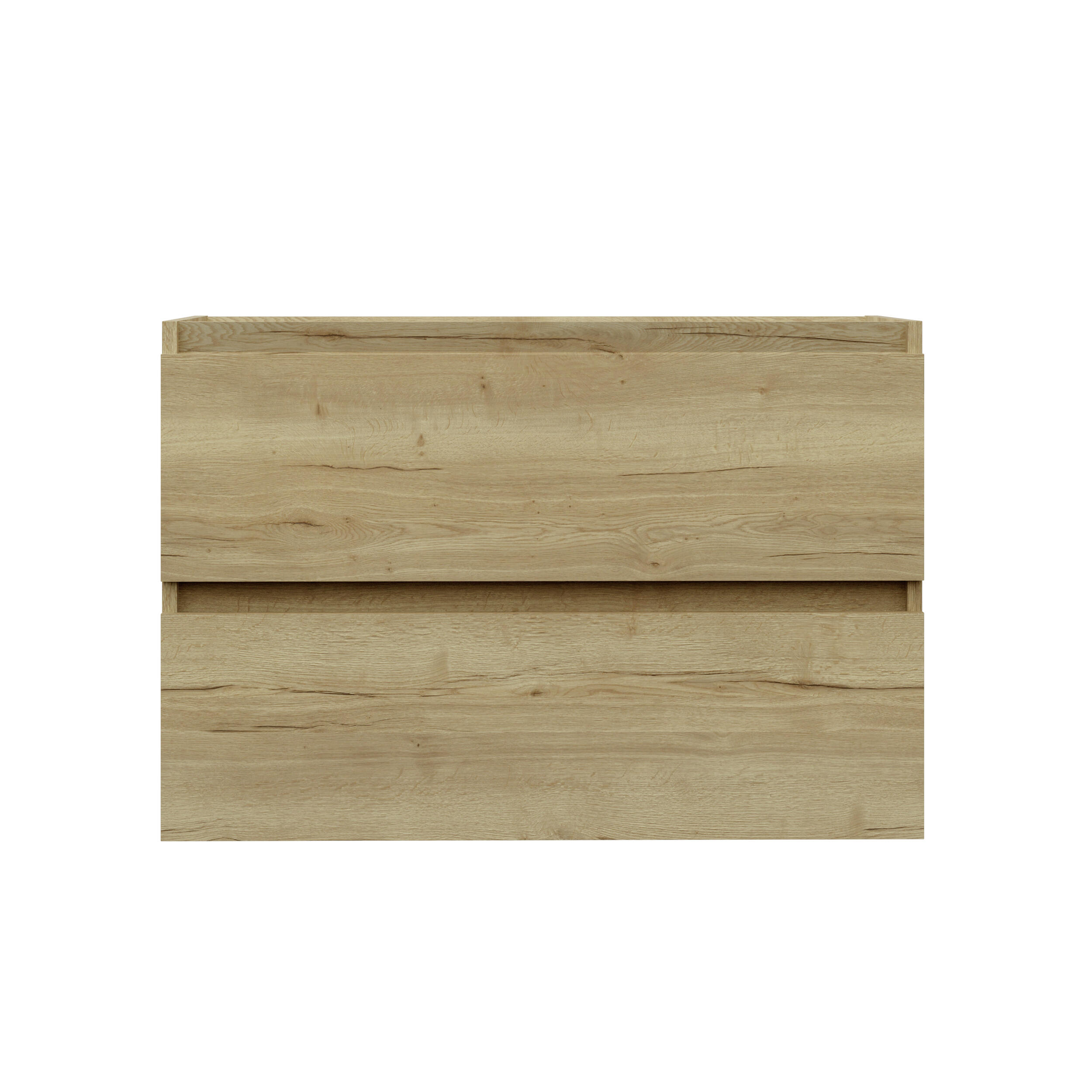 MUEBLE DE BAÑO MAYA ROBLE 70X45CM 2 CAJONES - 4