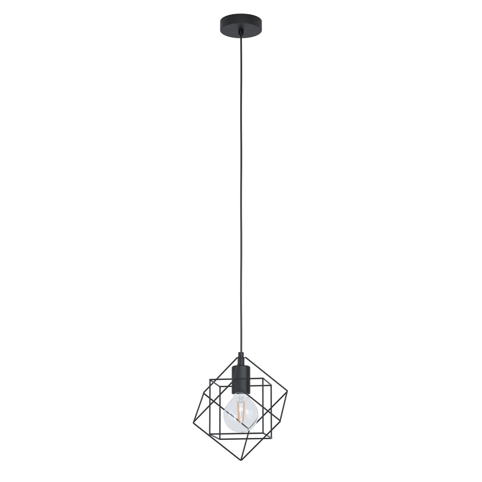 Pendul Straiton, 1 x E27, 60 W, negru