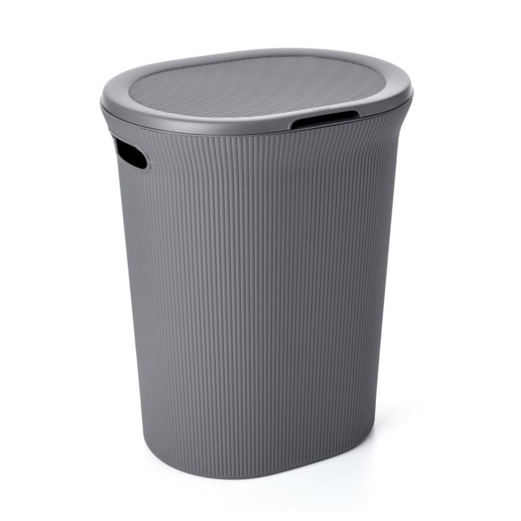 Cos de rufe Baobab 40 L, gri, cu manere
