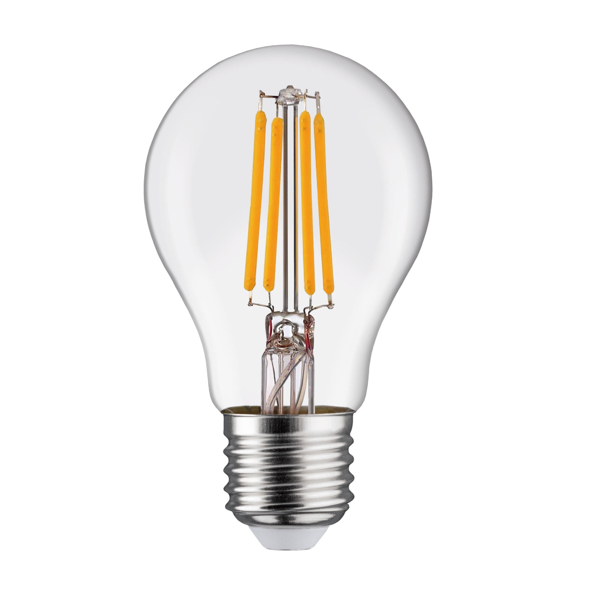 Bec LED Lexman, E27, A60, 7.8 W, alb cald, 2700K, 1055lm, filament clar