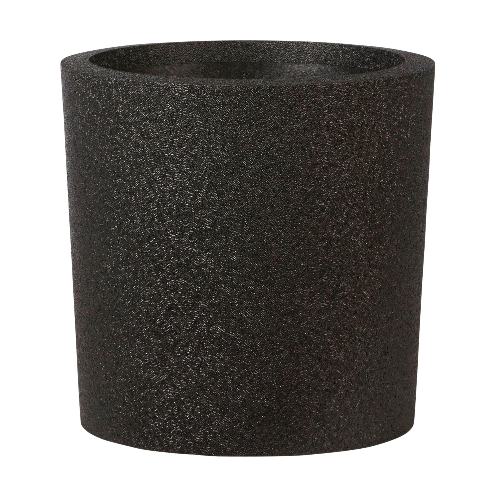 Ghiveci flori IQ, polipropilena, Ø 48 cm, negru