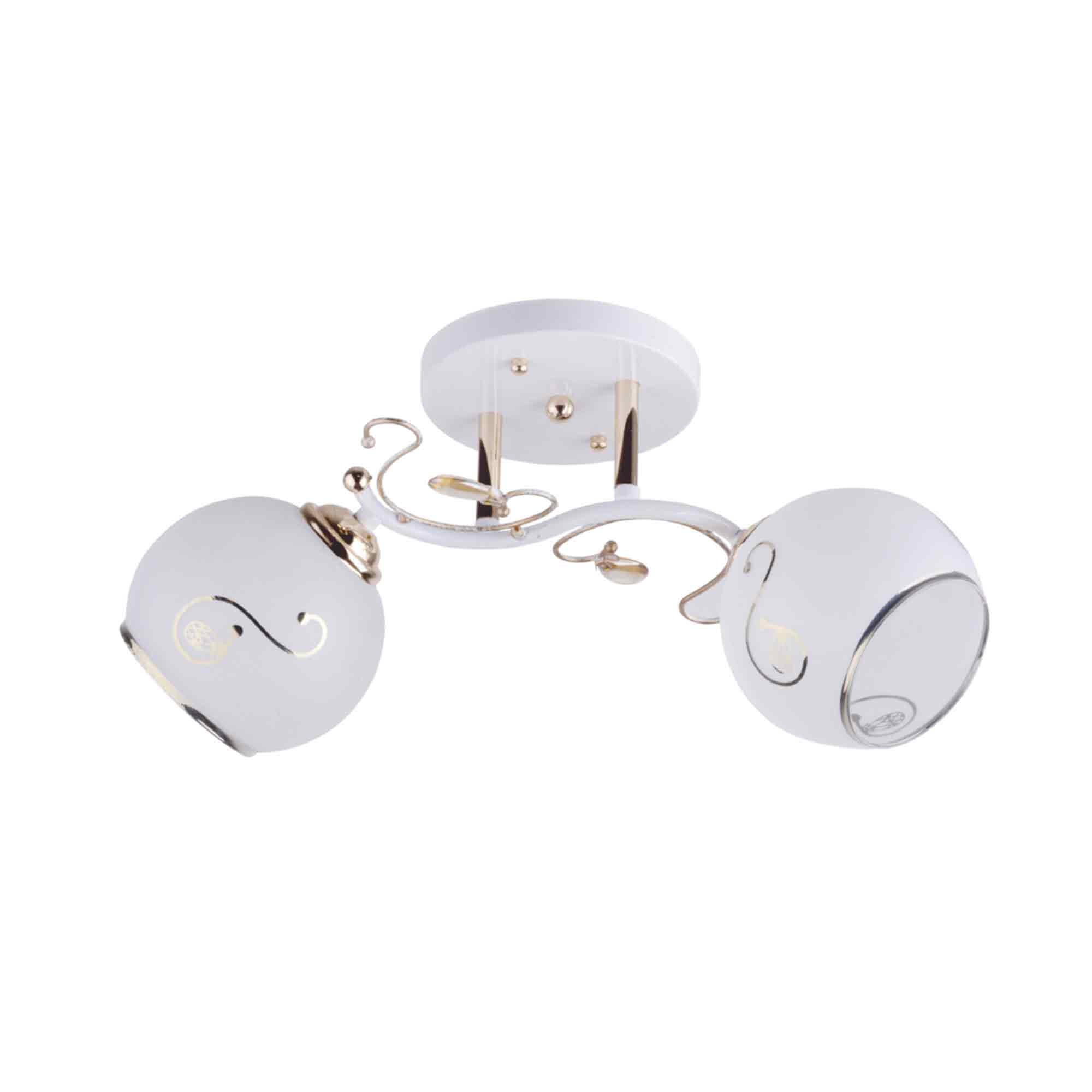 Lustra Gina, 2 x E27, 60 W, alb