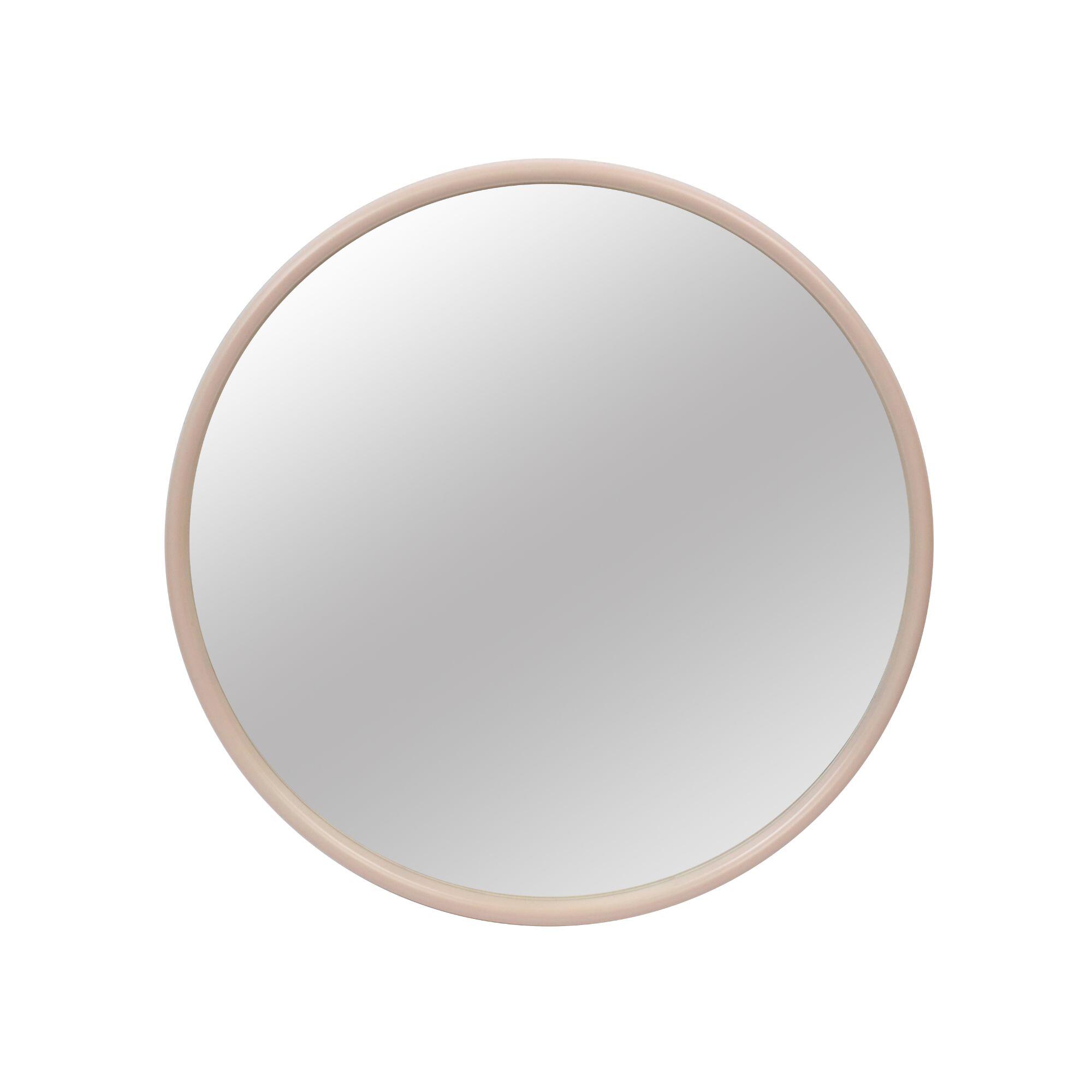 Oglinda decorativa Inspire Sweet, 42 cm, rama plastic, maro