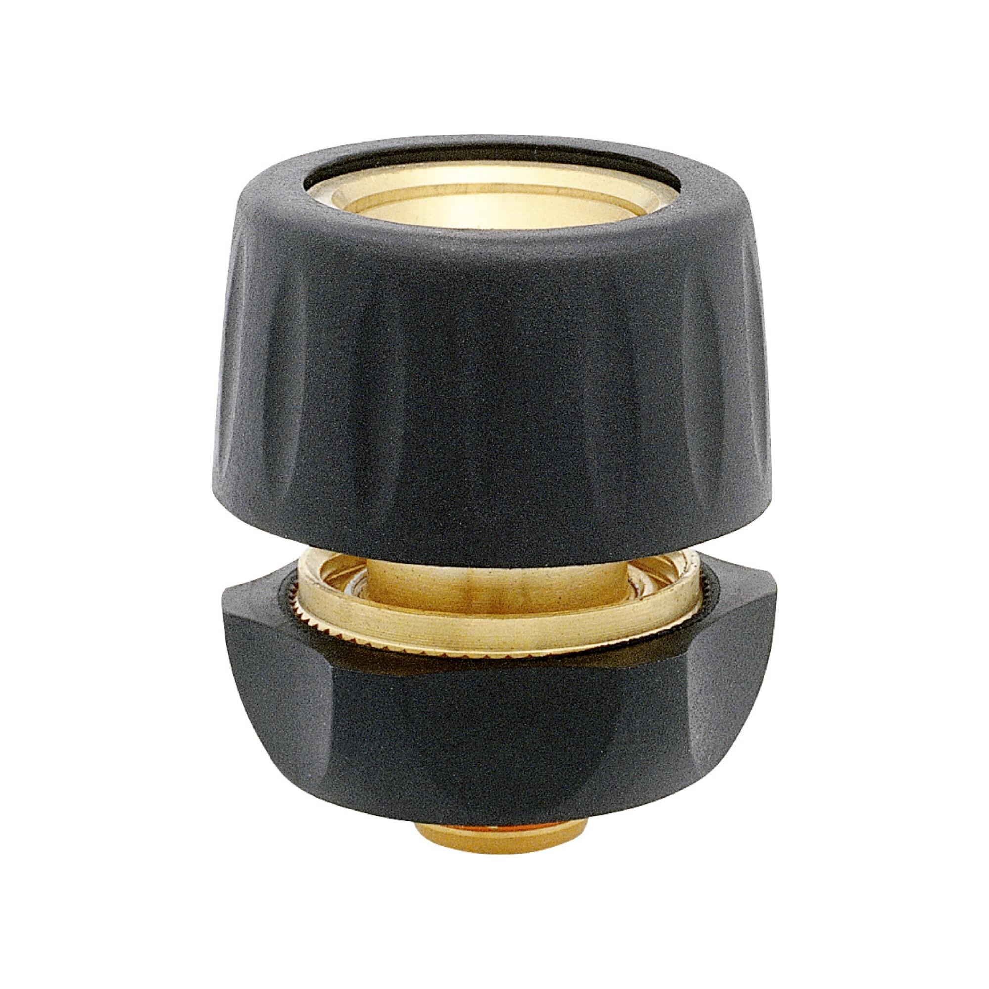 Conector furtun cu aquastop, rapid, metal, 1/2'