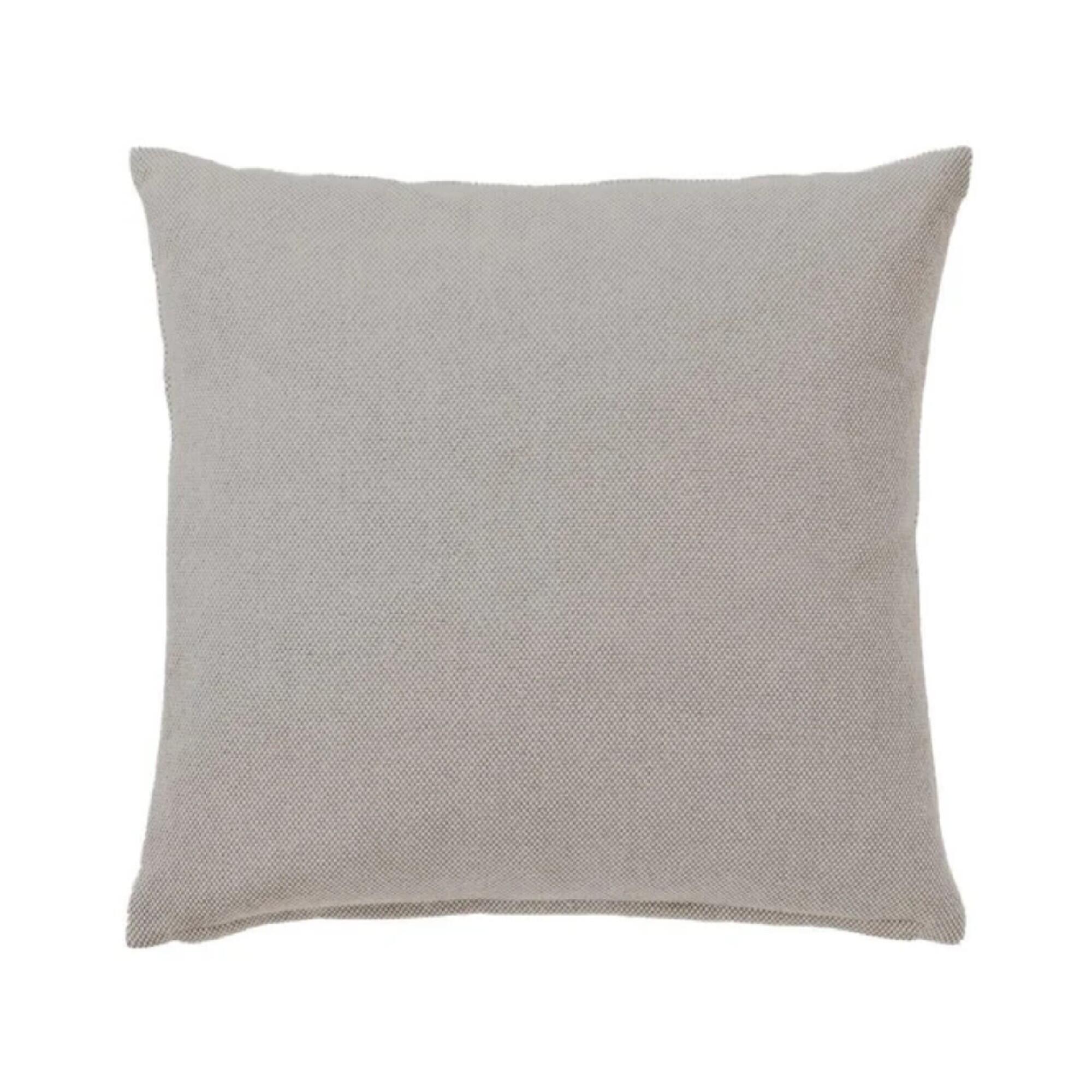 Perna decorativa Naterial Soft, bumbac/poliester, 40 x 40 x 8 cm, bej