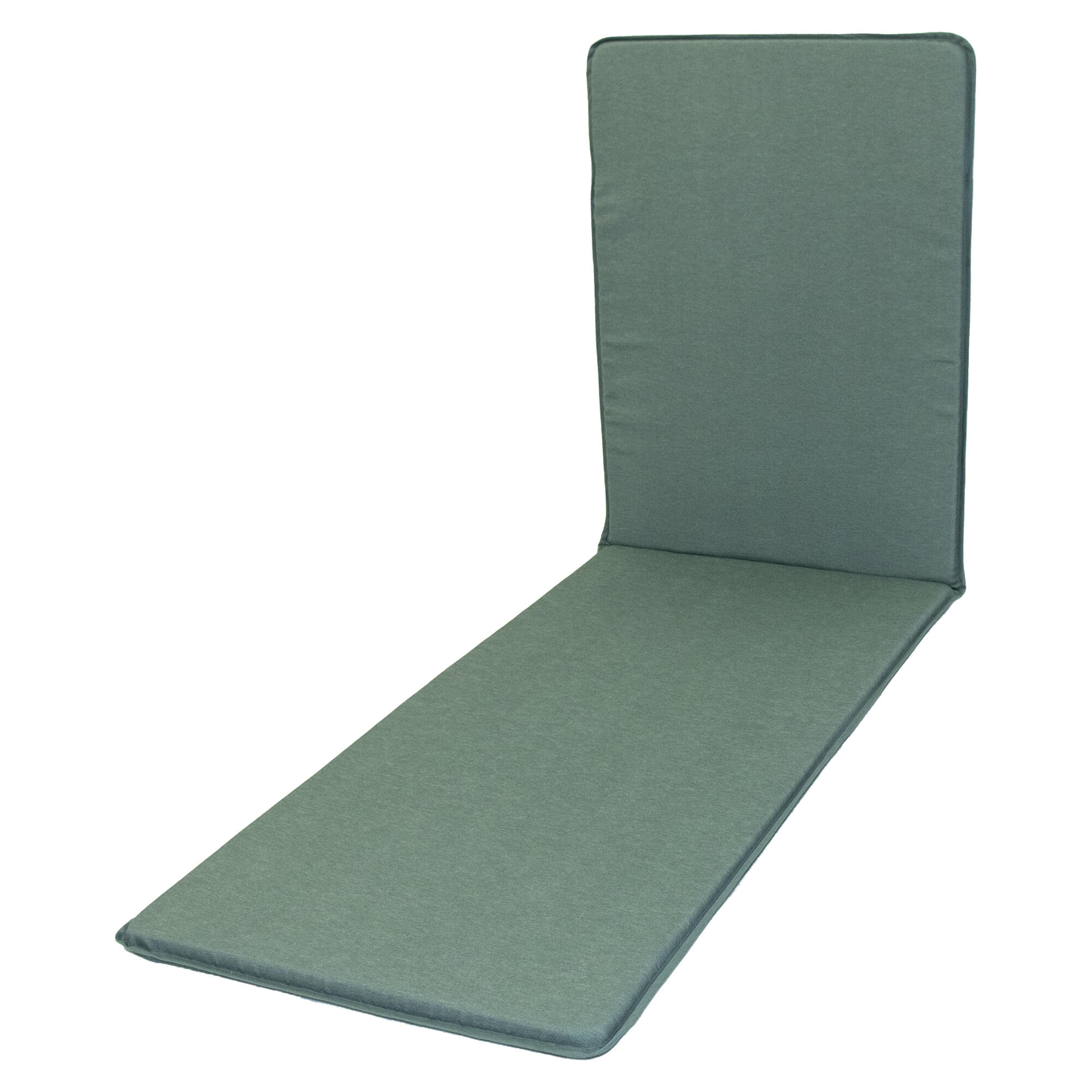 Perna sezlong Naterial Soft, bumbac/poliester, 55 x 190 x 3 cm, verde