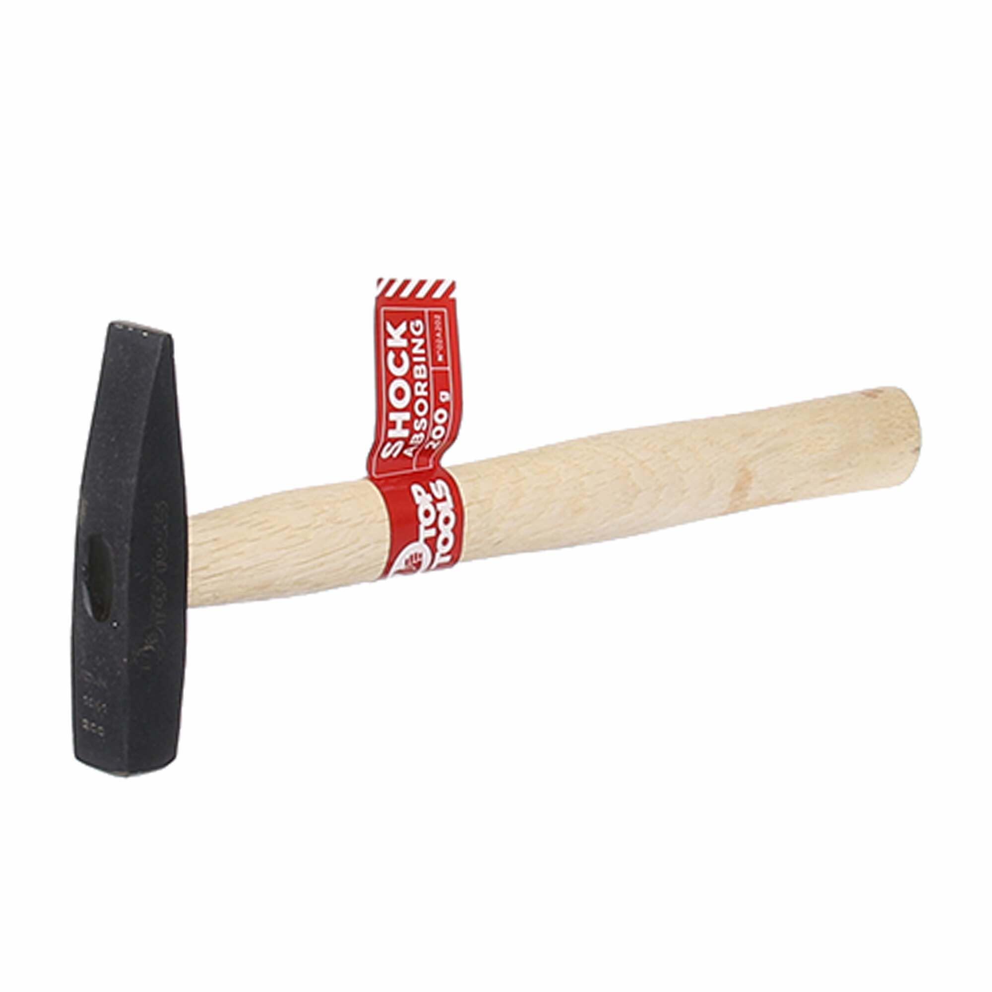 Ciocan lacatus Top Tools, maner lemn, 200 g