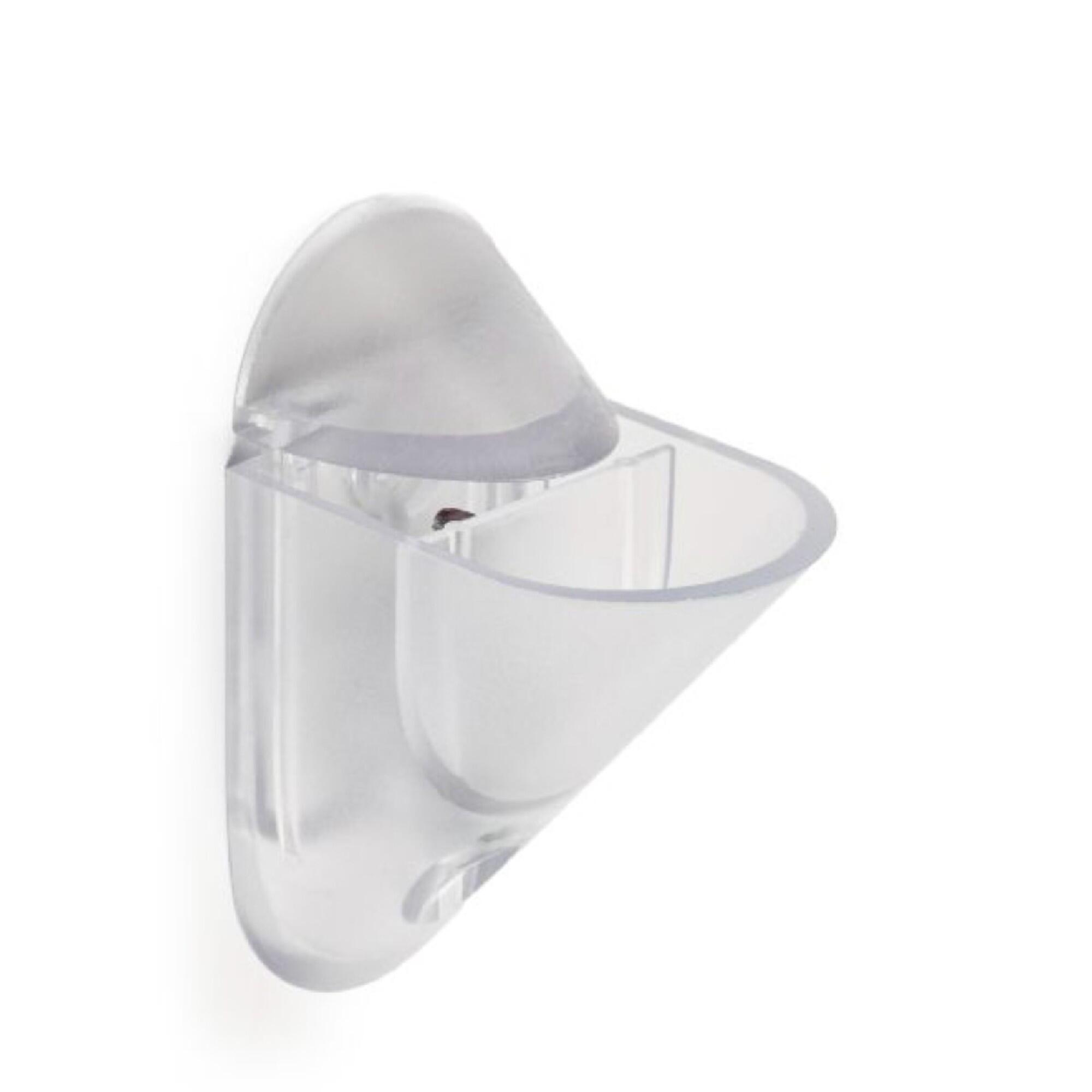 Suport polita sticla, ABS, 4-22 mm, plastic, alb