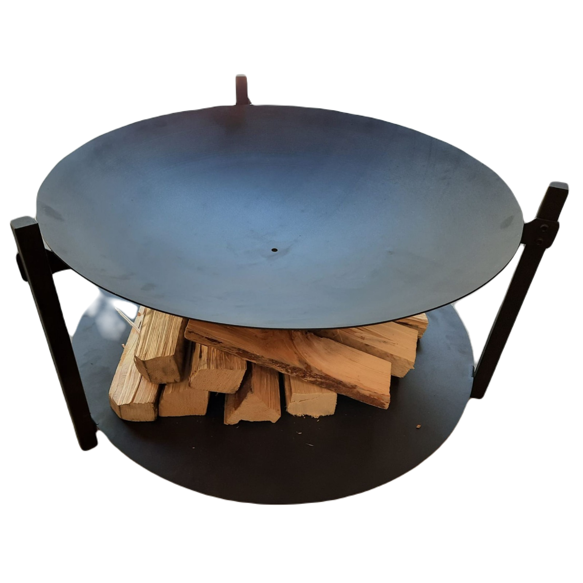 Semineu de gradina cu suport, Ø 72.5 cm, inaltime 39 cm
