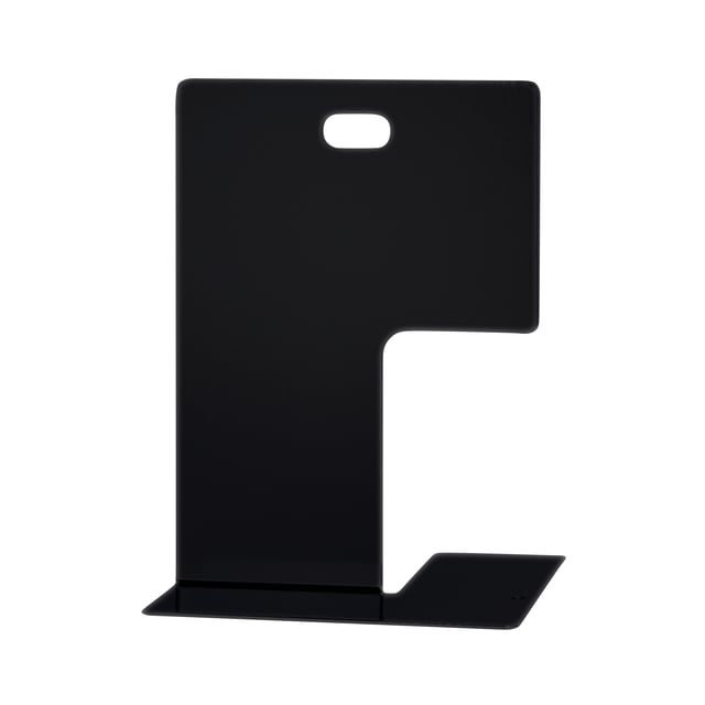 Fermalibri L 14 x H 19.5 cm nero