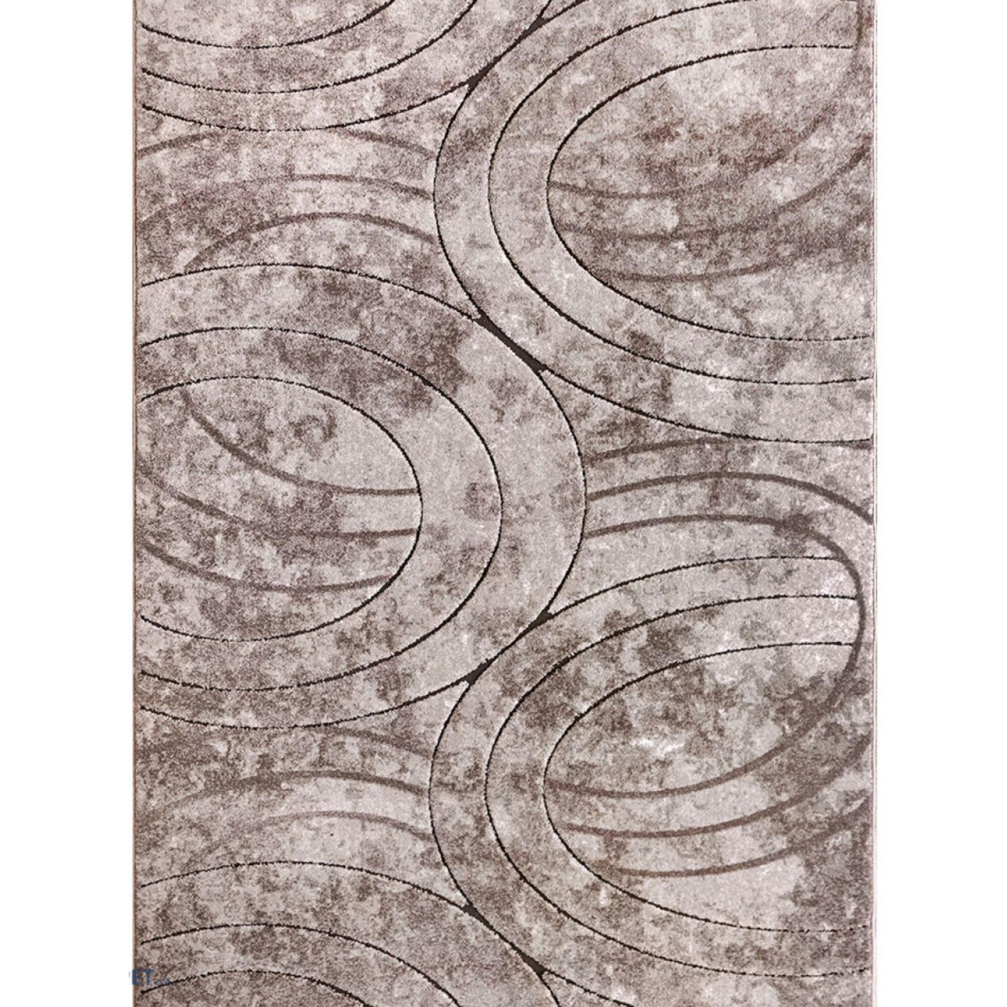 Covor Fashion, polipropilena, 80 x 150 cm, model spirala