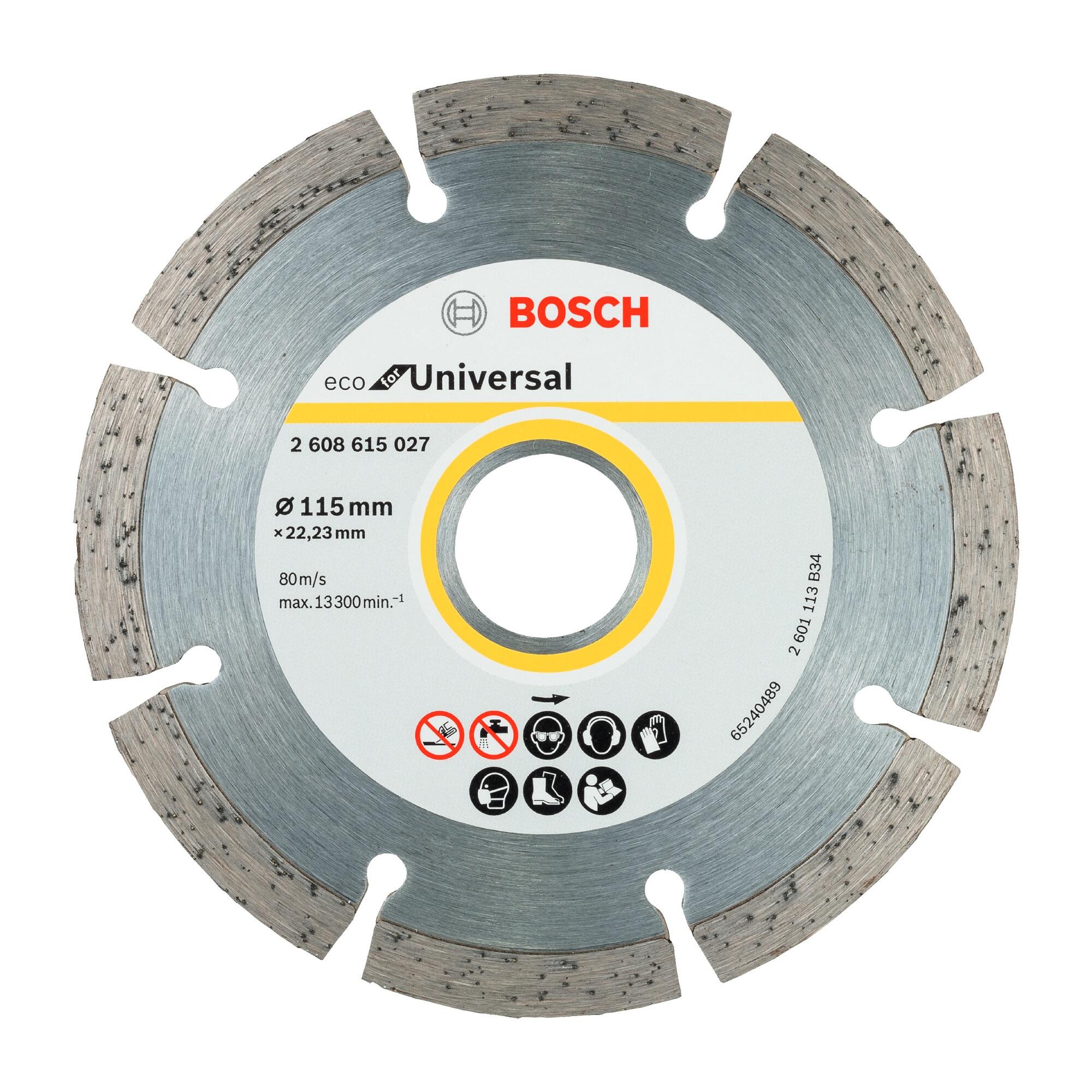 Disc diamantat Bosch, pentru beton/ceramica/zidarie, Ø 115 mm