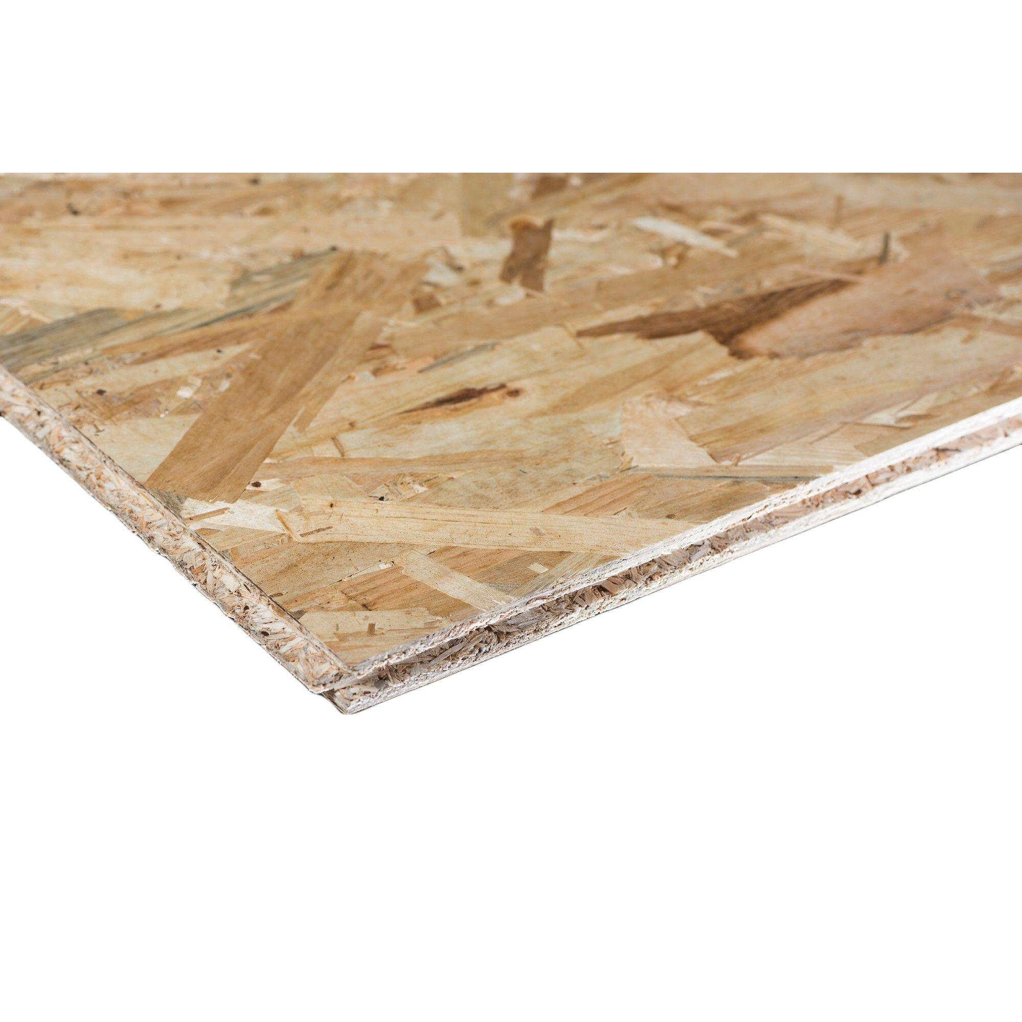 OSB 25 mm, 2500 x 625 mm, clasa 3, nut si feder | Leroy Merlin