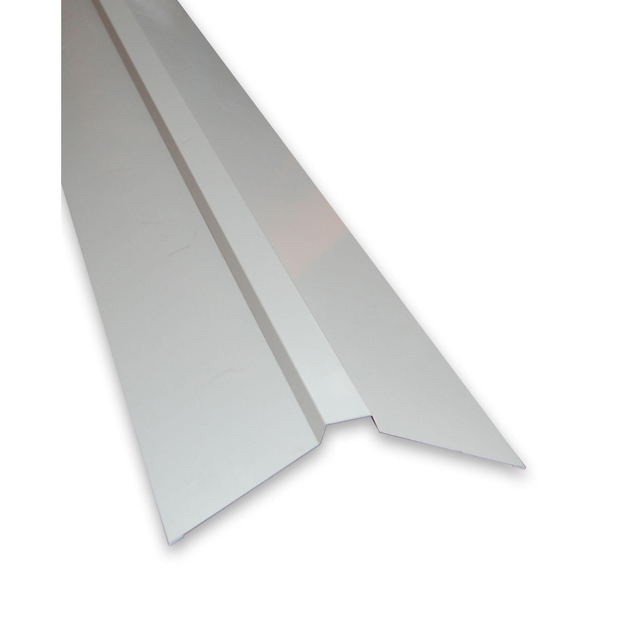 Coama dreapta panou sandwich Bravo, 312 x 2000 mm, gri