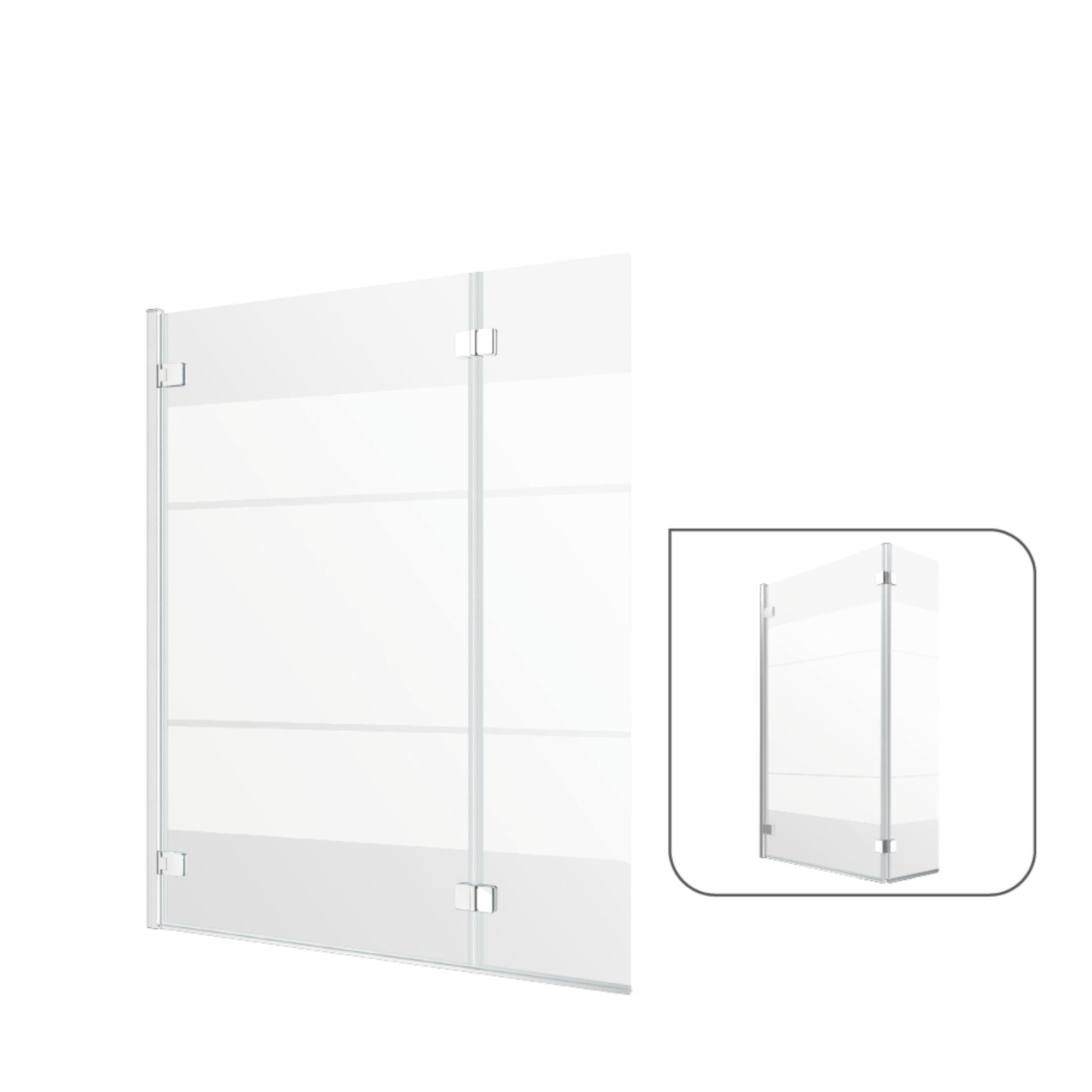 Paravan cada Sensea Charm, deschidere pivotanta, 150 x ( 90 + 35