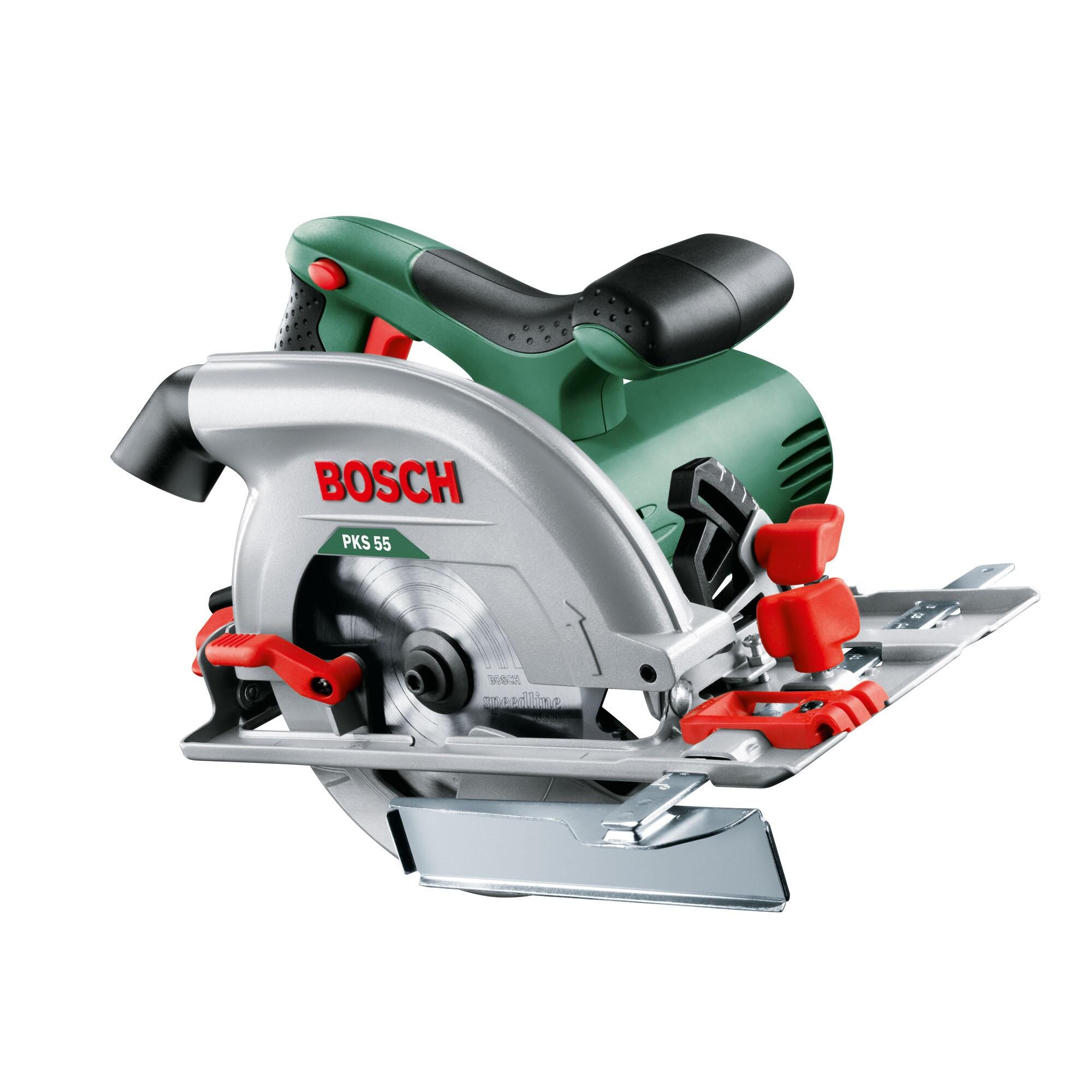 kiruakirua　0605 Fierastrau circular Bosch PKS 55, 1200 W, Ø 160 mm | Leroy Merlin