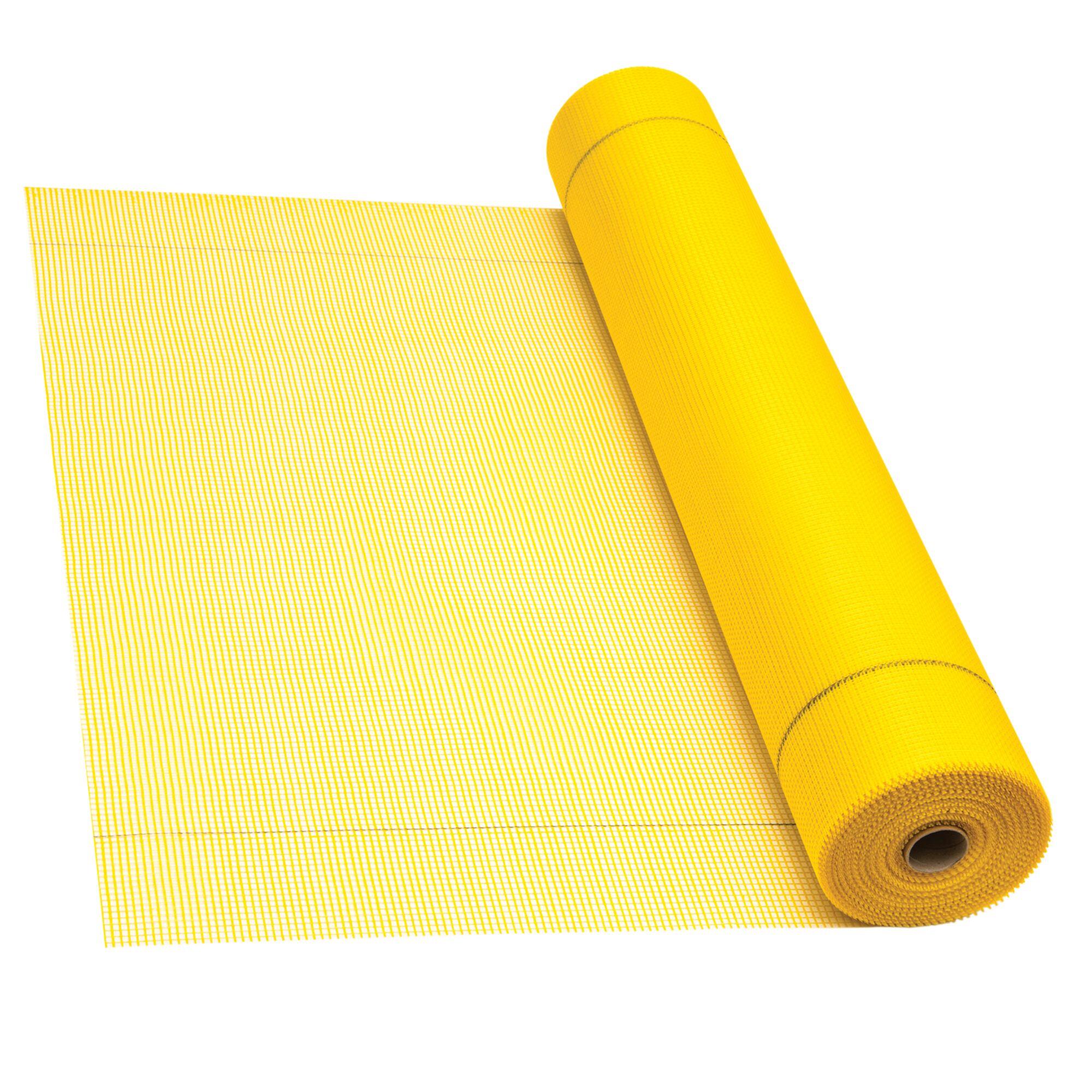 Plasa din fibra de sticla Isover Profi Fassade, 160g, 50 m, galben