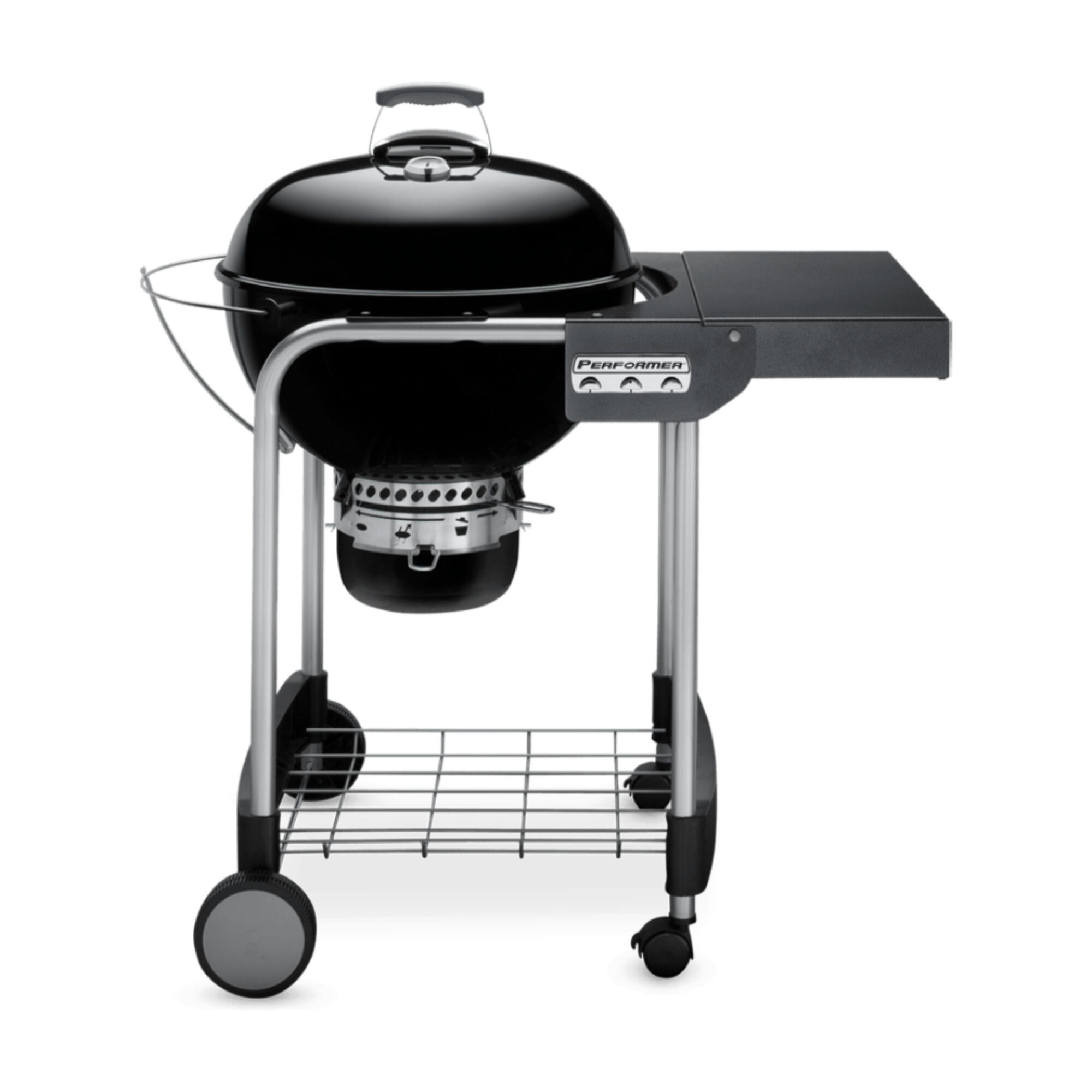 Gratar carbune Performer GBS, Weber, otel, suprafata de gatit 57 cm