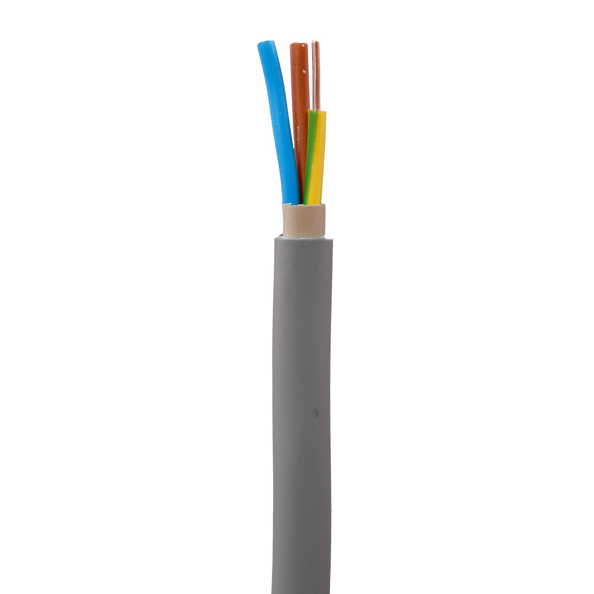 Cablu electric NYM-J, 3X2.5 mm², 100 m, gri