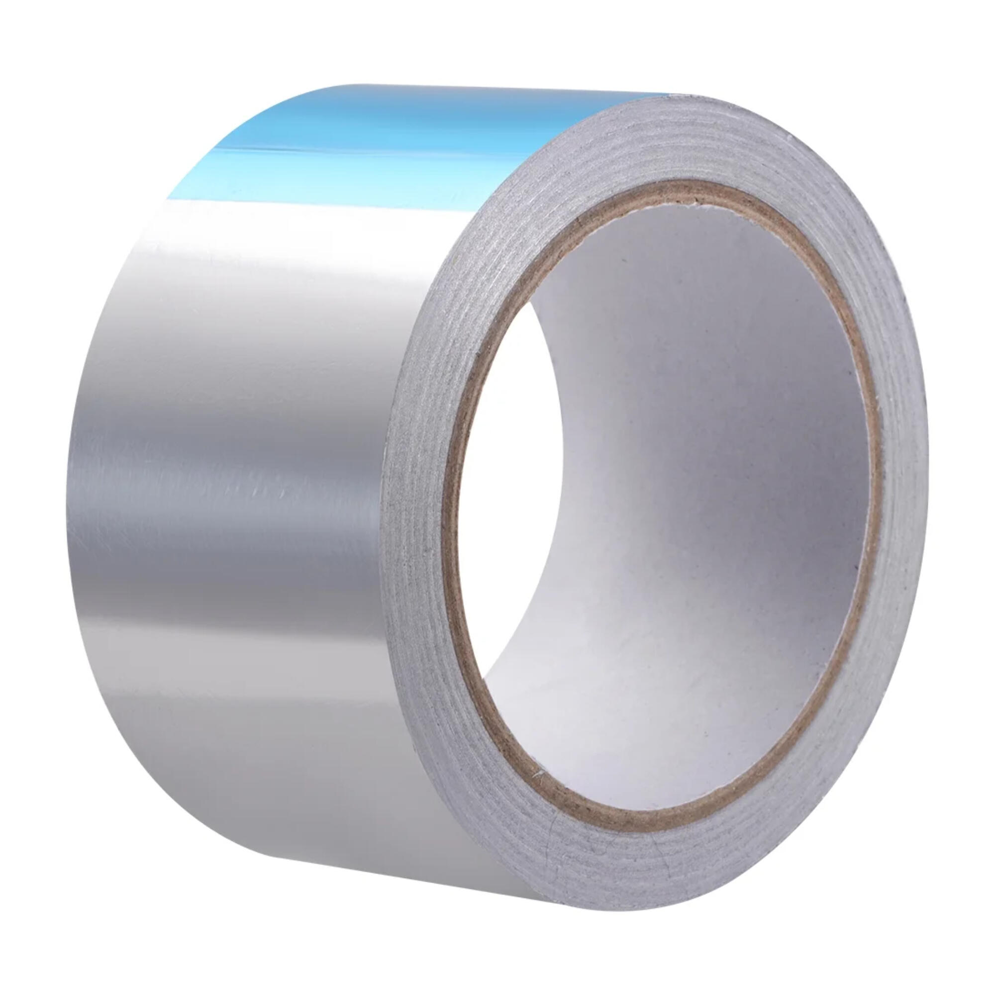 Banda adeziva din aluminiu, rezistenta la temperaturi de pana la 120°C, 50mm x 10 m