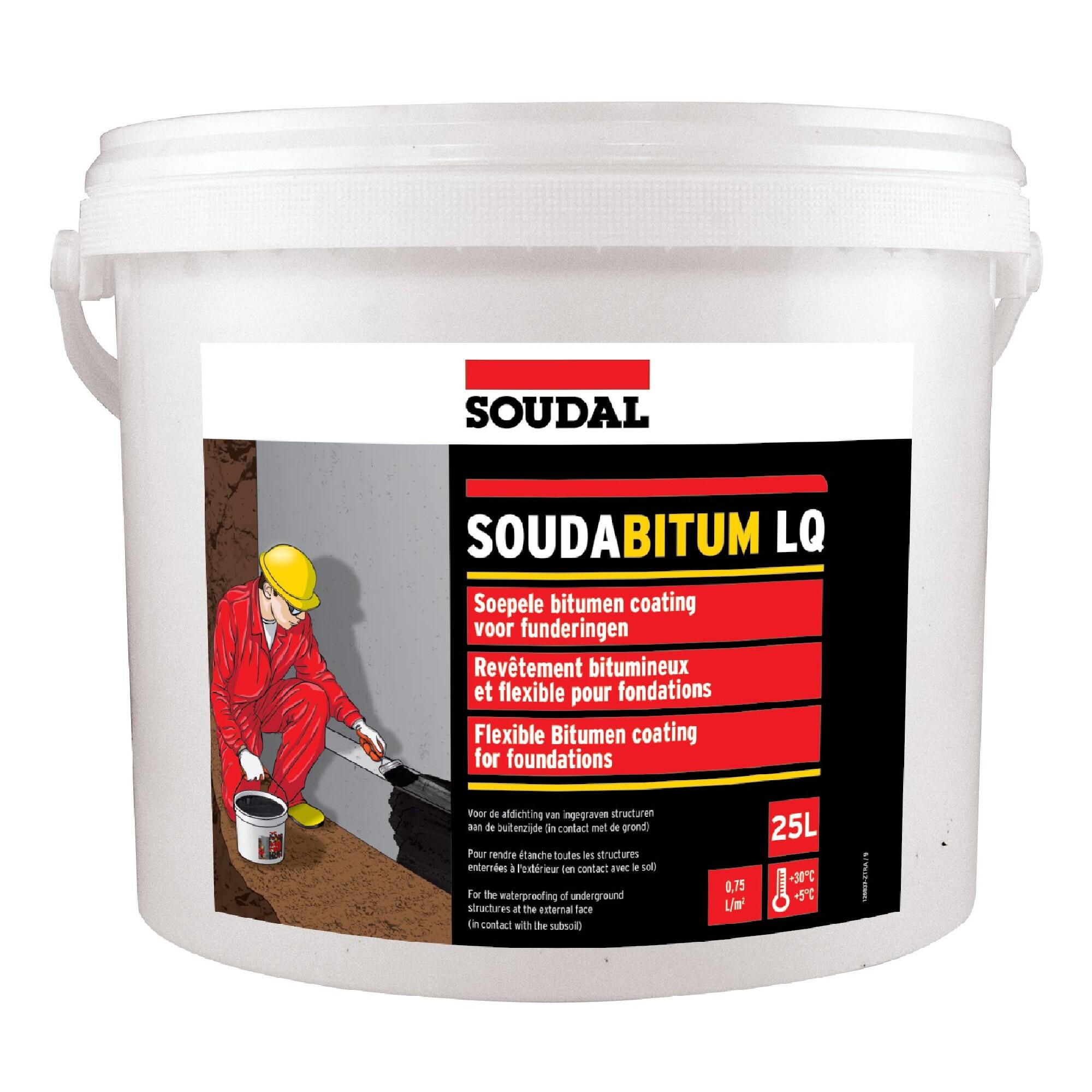 Hidroizolatie flexibila Soudal Soudabitum LQ, 25L