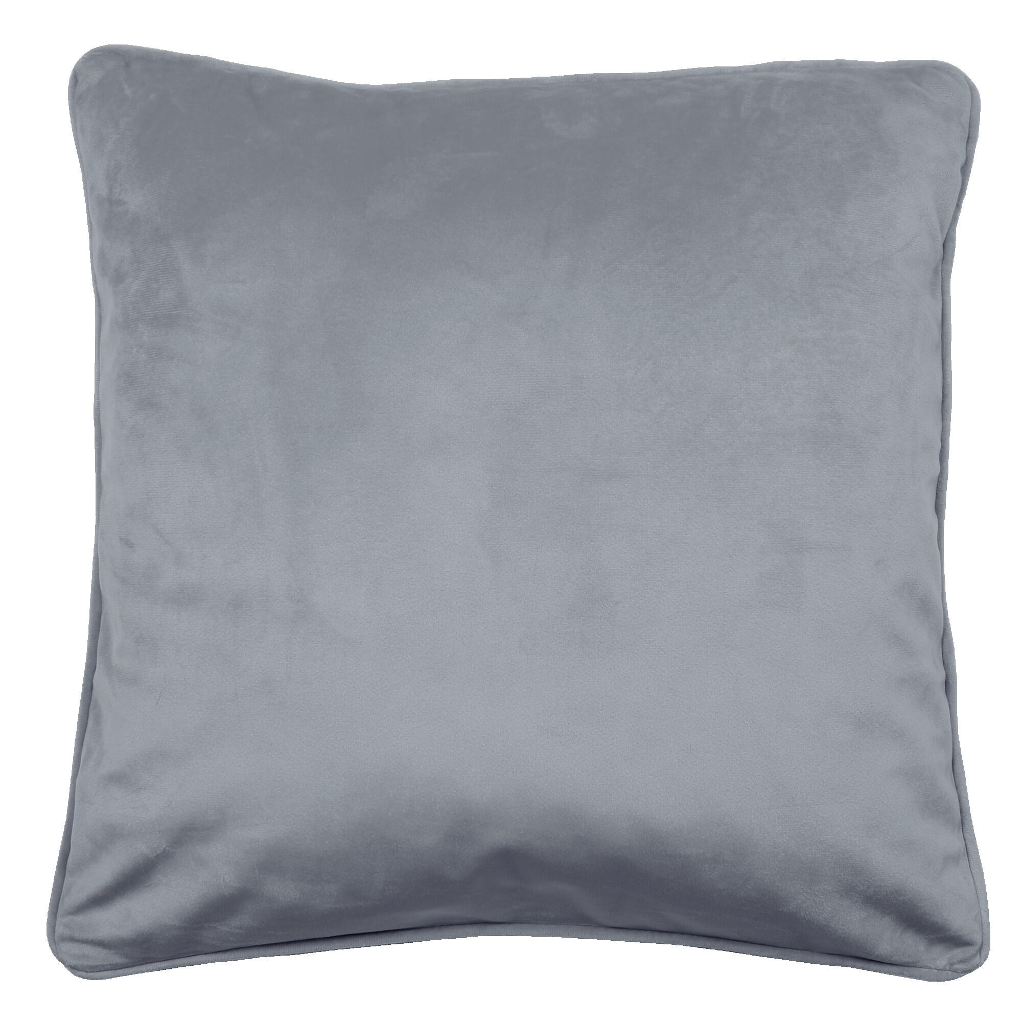Fata de perna decorativa Velutto, 45 x 45 cm, gri