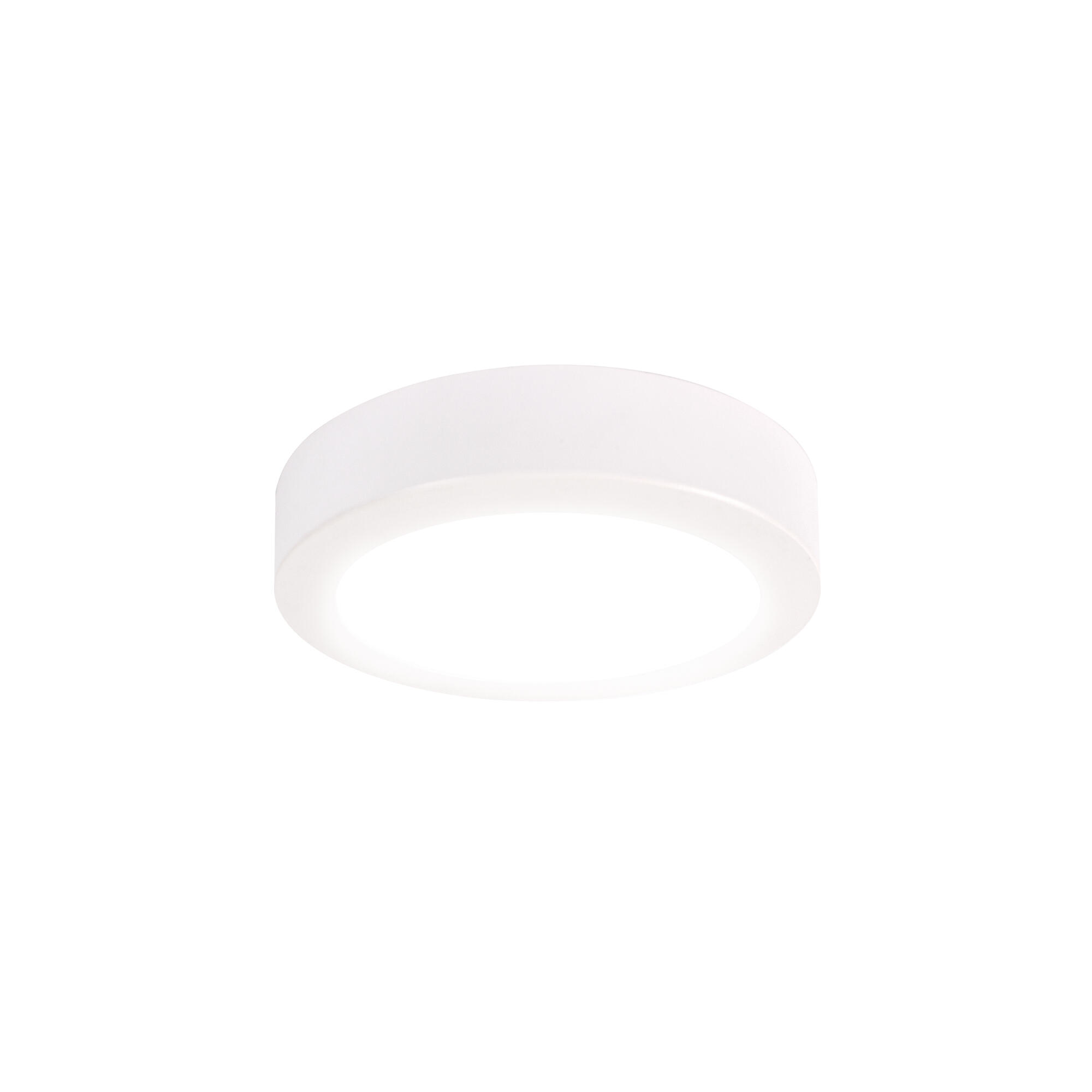 Spot LED aplicat S, 1160 lm, lumina neutra, alb, IP20, rotund