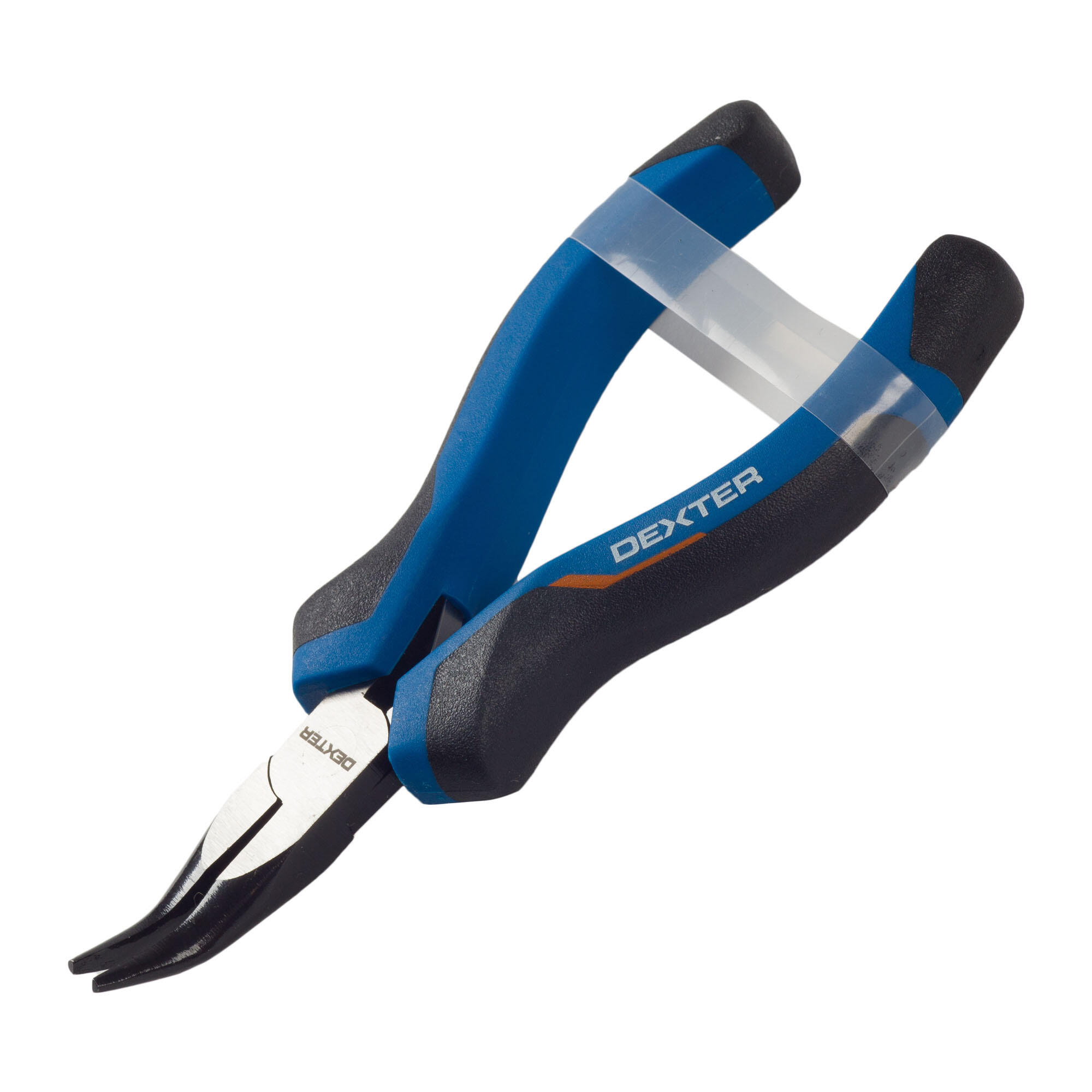Mini cleste indoit Dexter, cu varf alungit, 165 mm, maner plastic