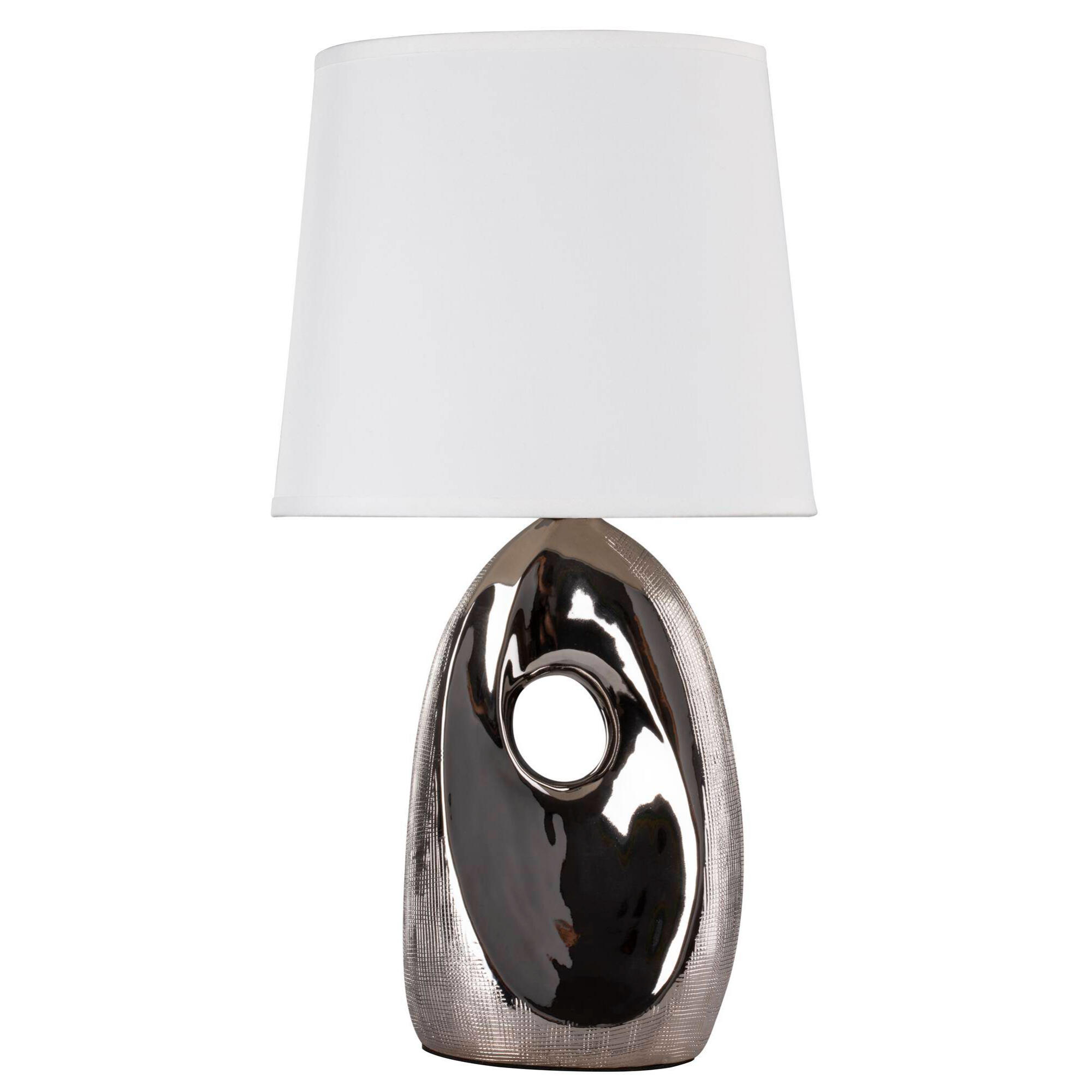 Veioza Hierro, 1 x E27, 60 W, argintiu