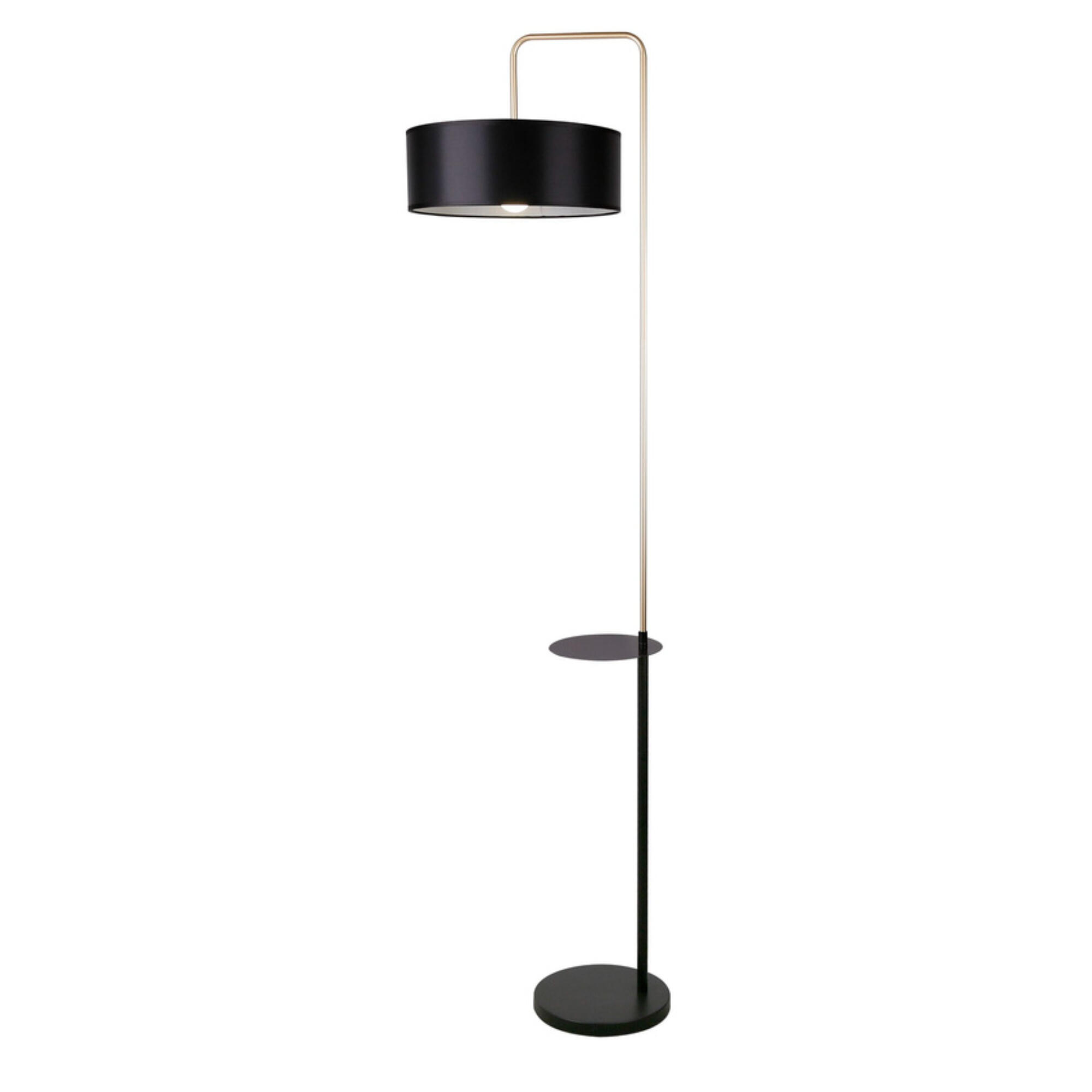 Lampadar Impact, 1 x E27, 40 W, negru, H 172 cm