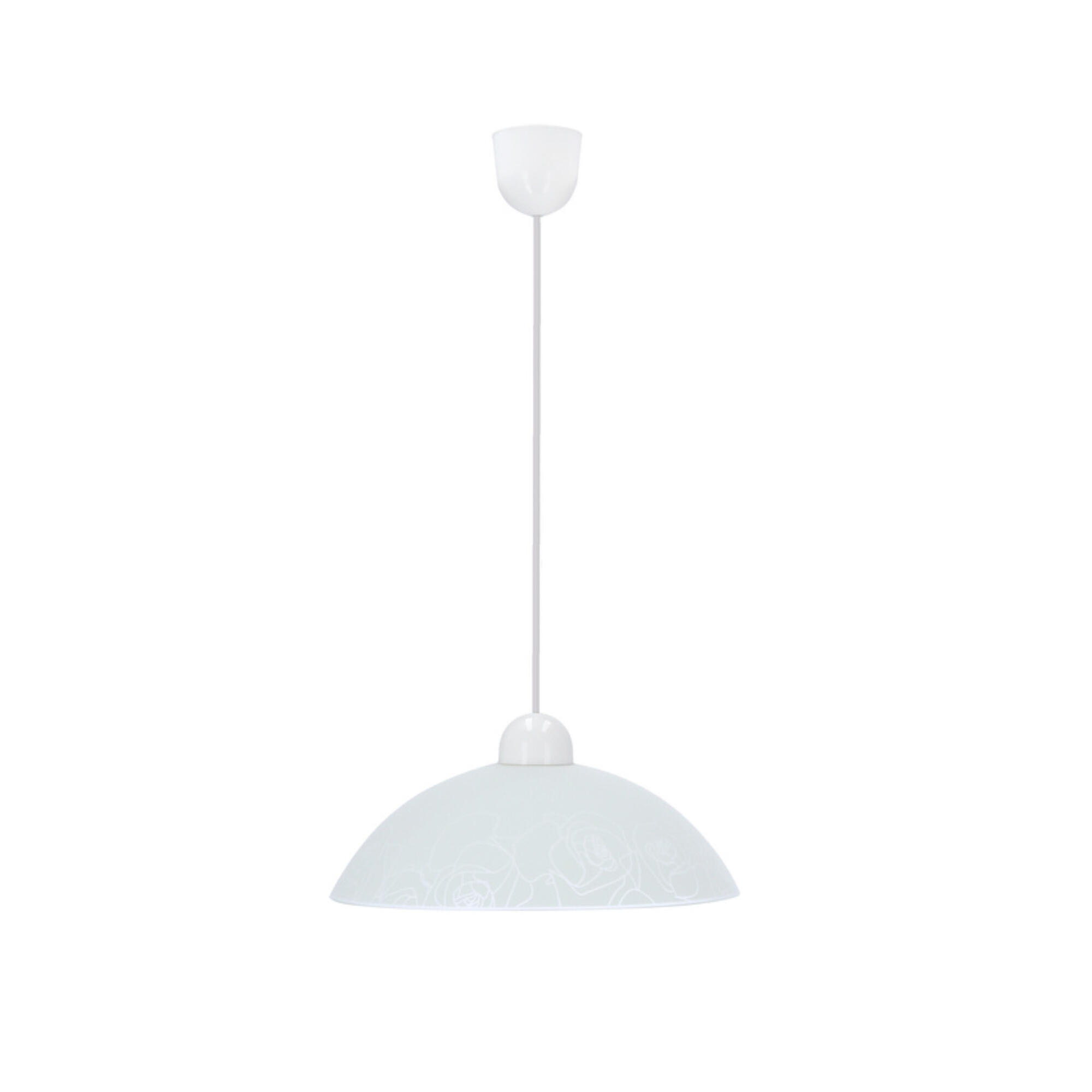 Pendul Macari, 1 x E27, 60 W, alb