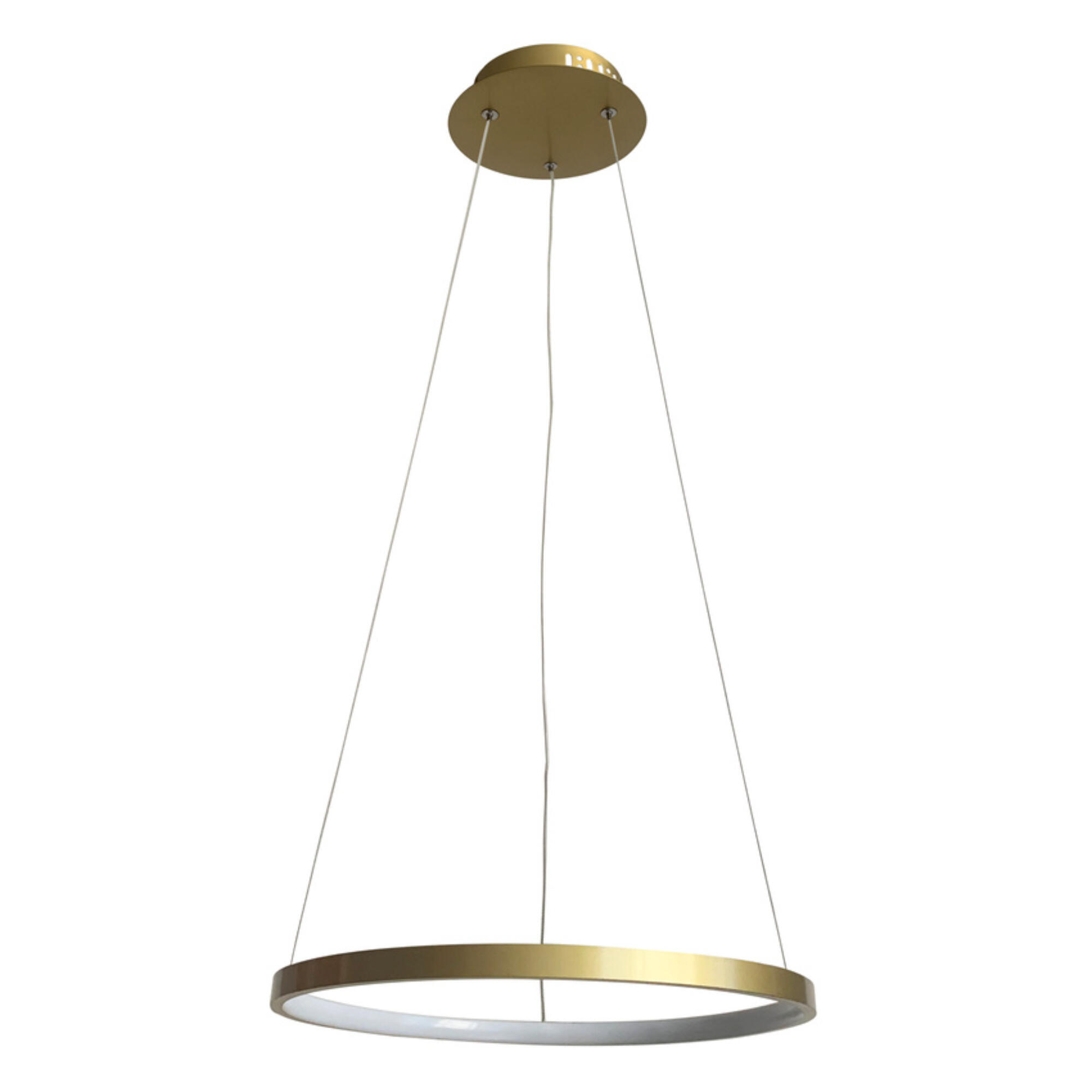 Pendul LED Lune, 25 W, lumina neutra, D 40 cm