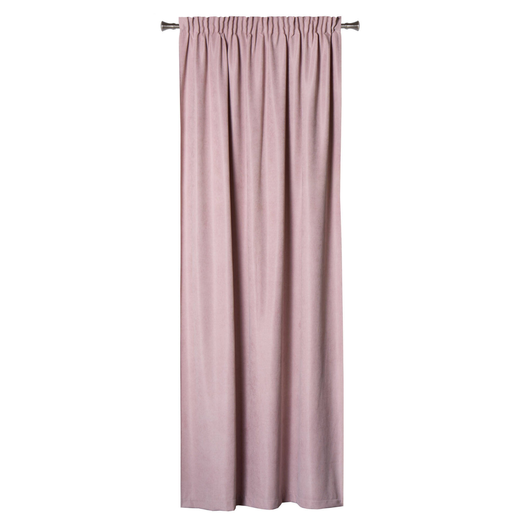 Draperie 140 x 260 cm Zahra, cu rejansa, roz | Leroy Merlin