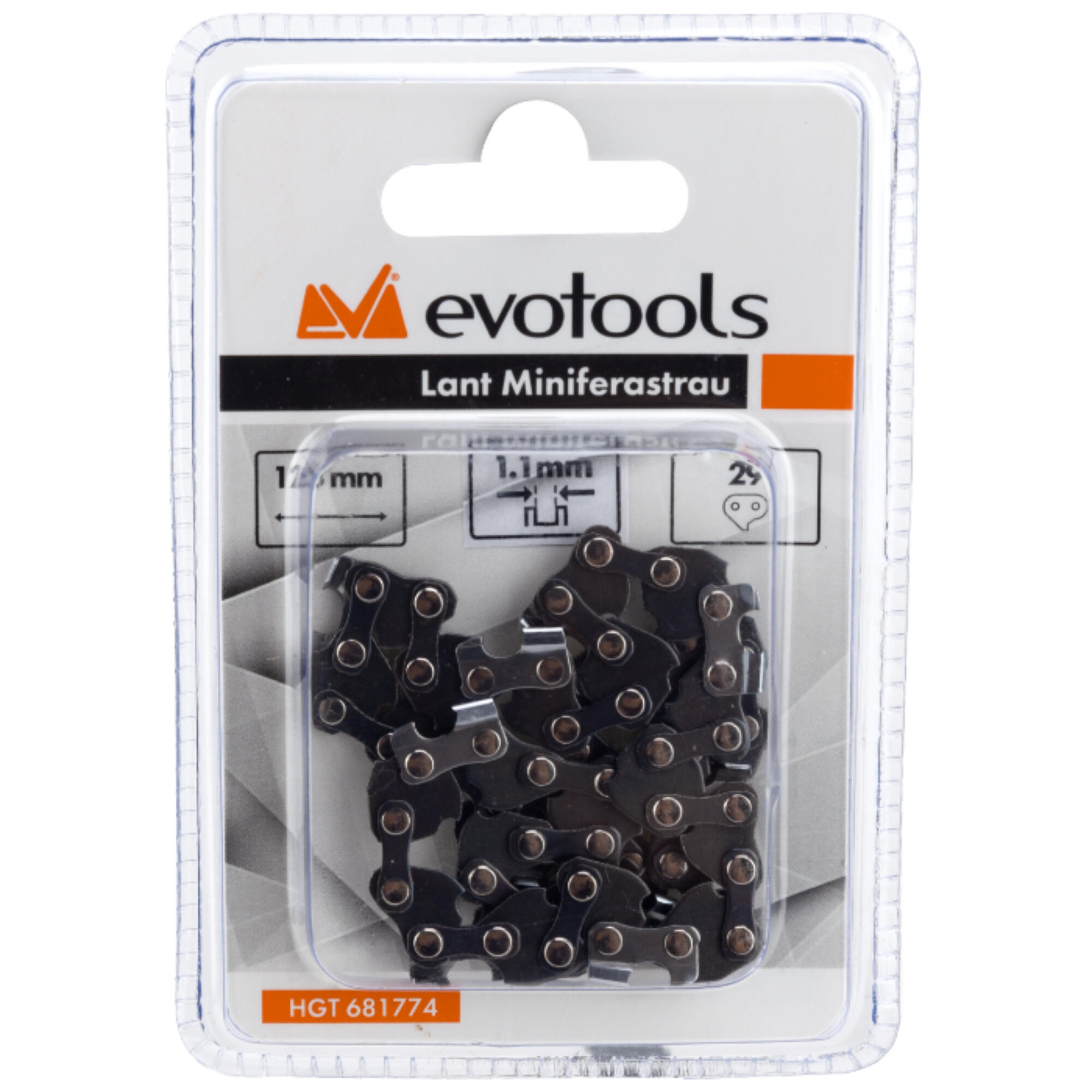 Lant mini fierastrau Evotools, 1.1 mm, 29 dinti, L 12.5 cm | Leroy