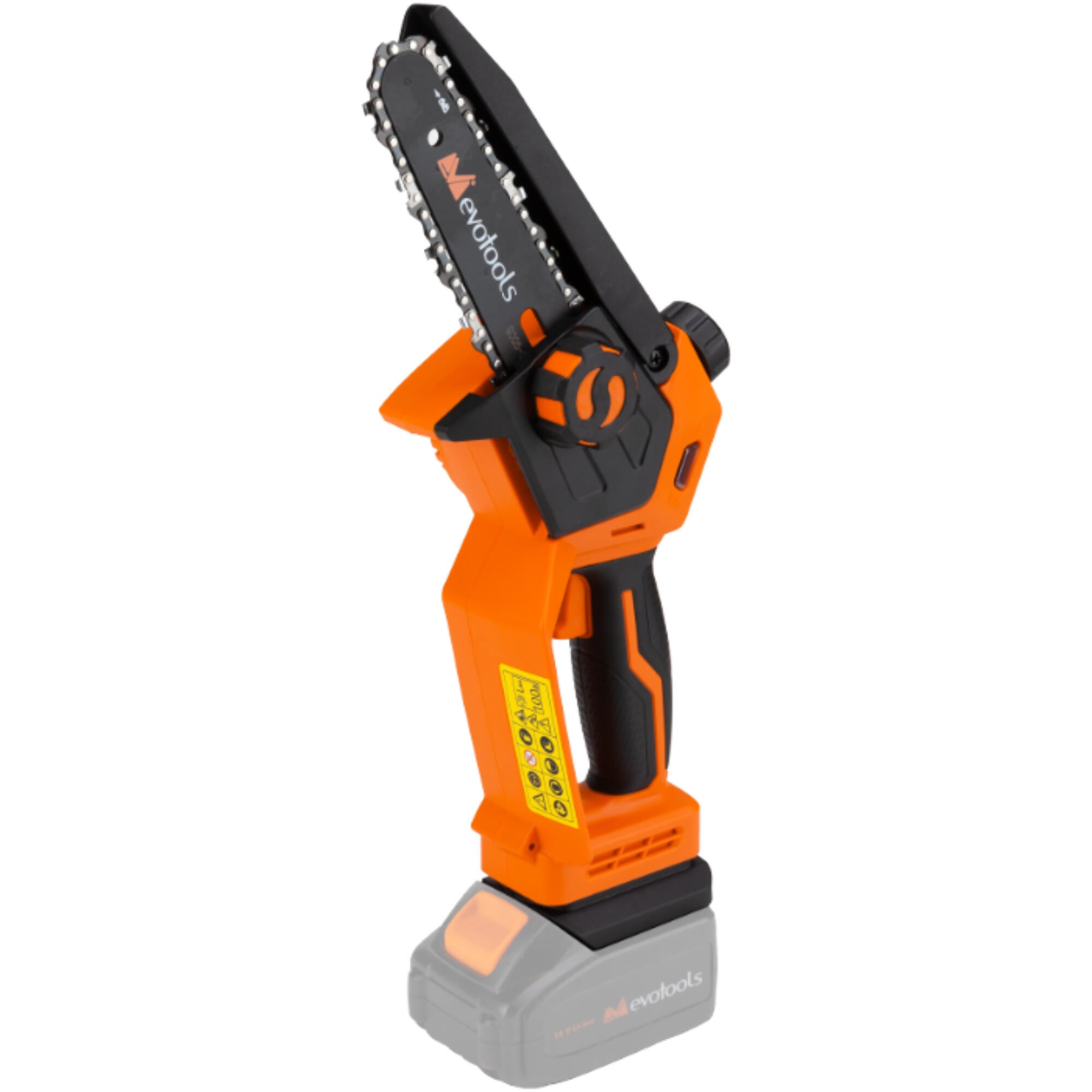Minifierastrau pe acumulator, Evotools, 18 V, 2 Ah, 12.5 cm