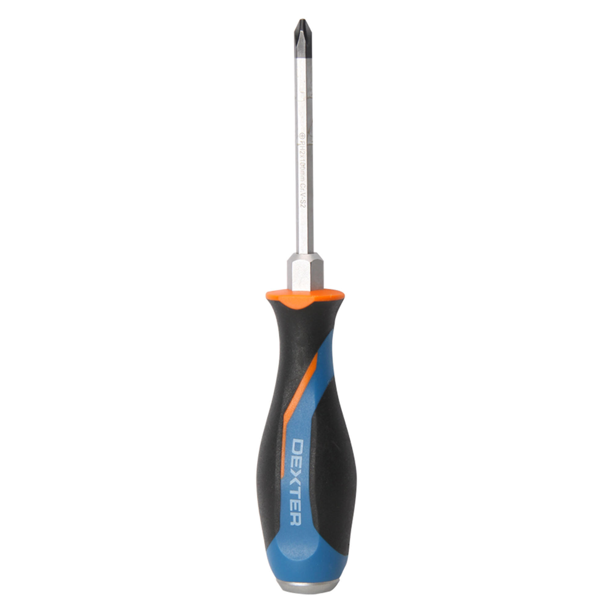 Surubelnita cruce, de impact, PH22 Dexter, 100 mm, crom-vanadiu